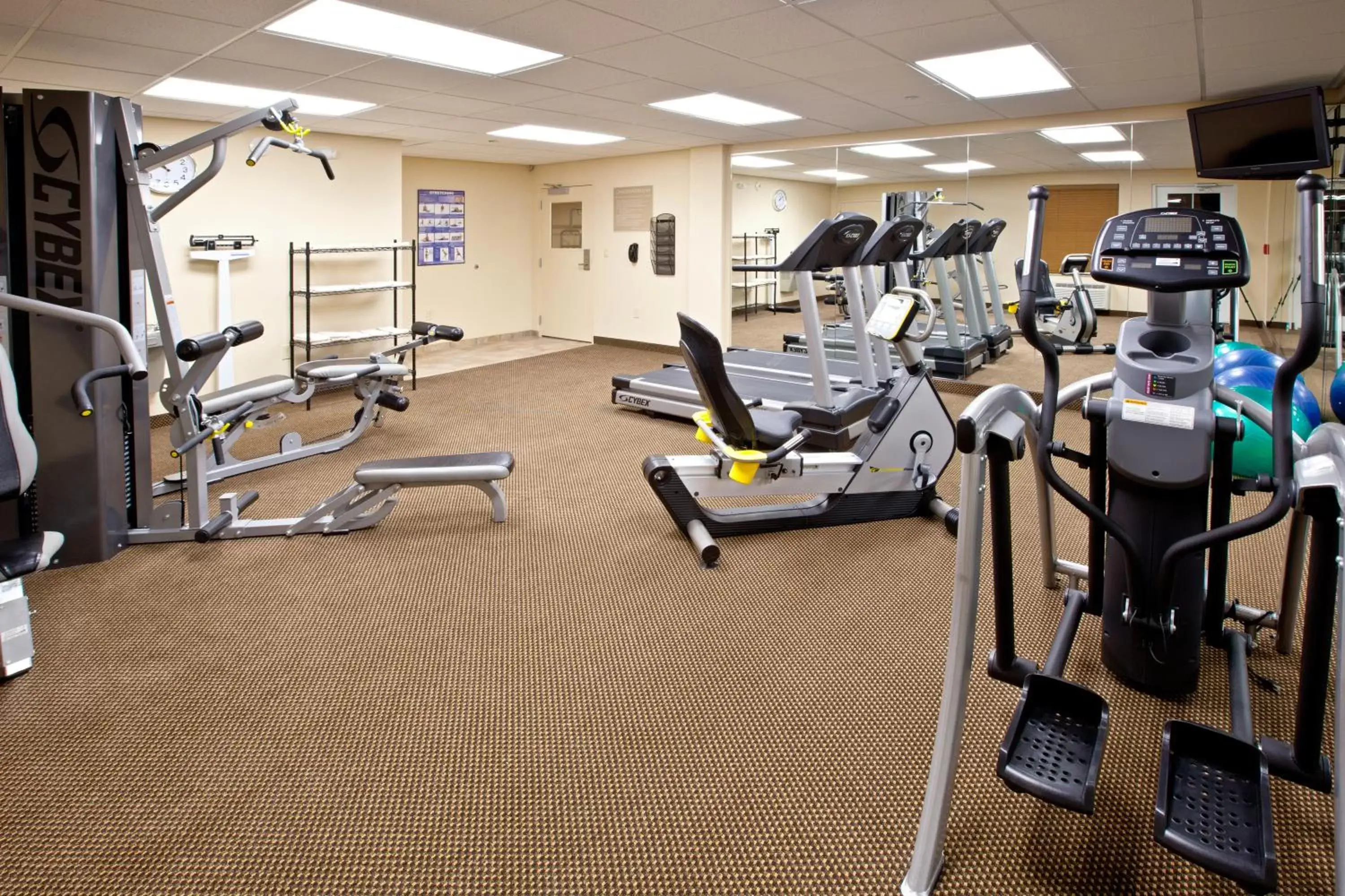 Fitness centre/facilities, Fitness Center/Facilities in Candlewood Suites Radcliff - Fort Knox, an IHG Hotel