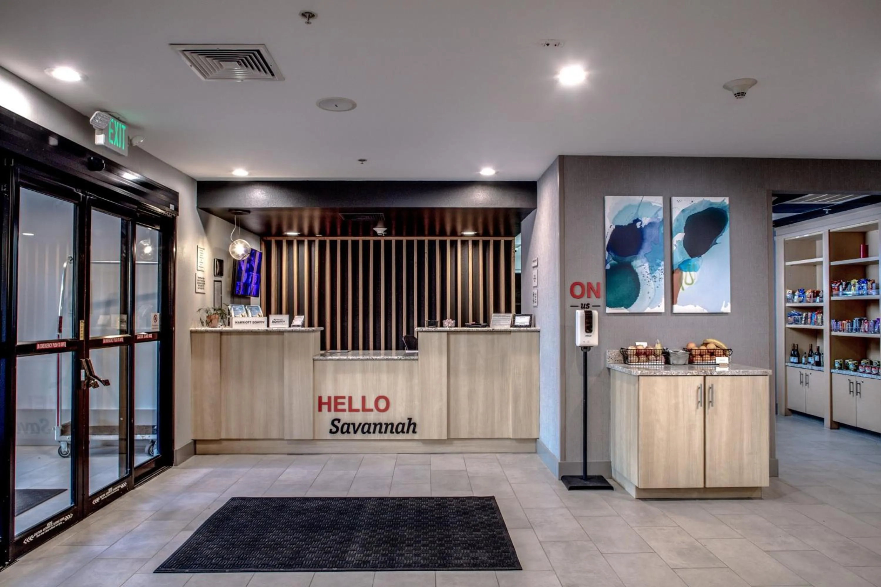 Lobby or reception in TownePlace Suites by Marriott Savannah Airport
