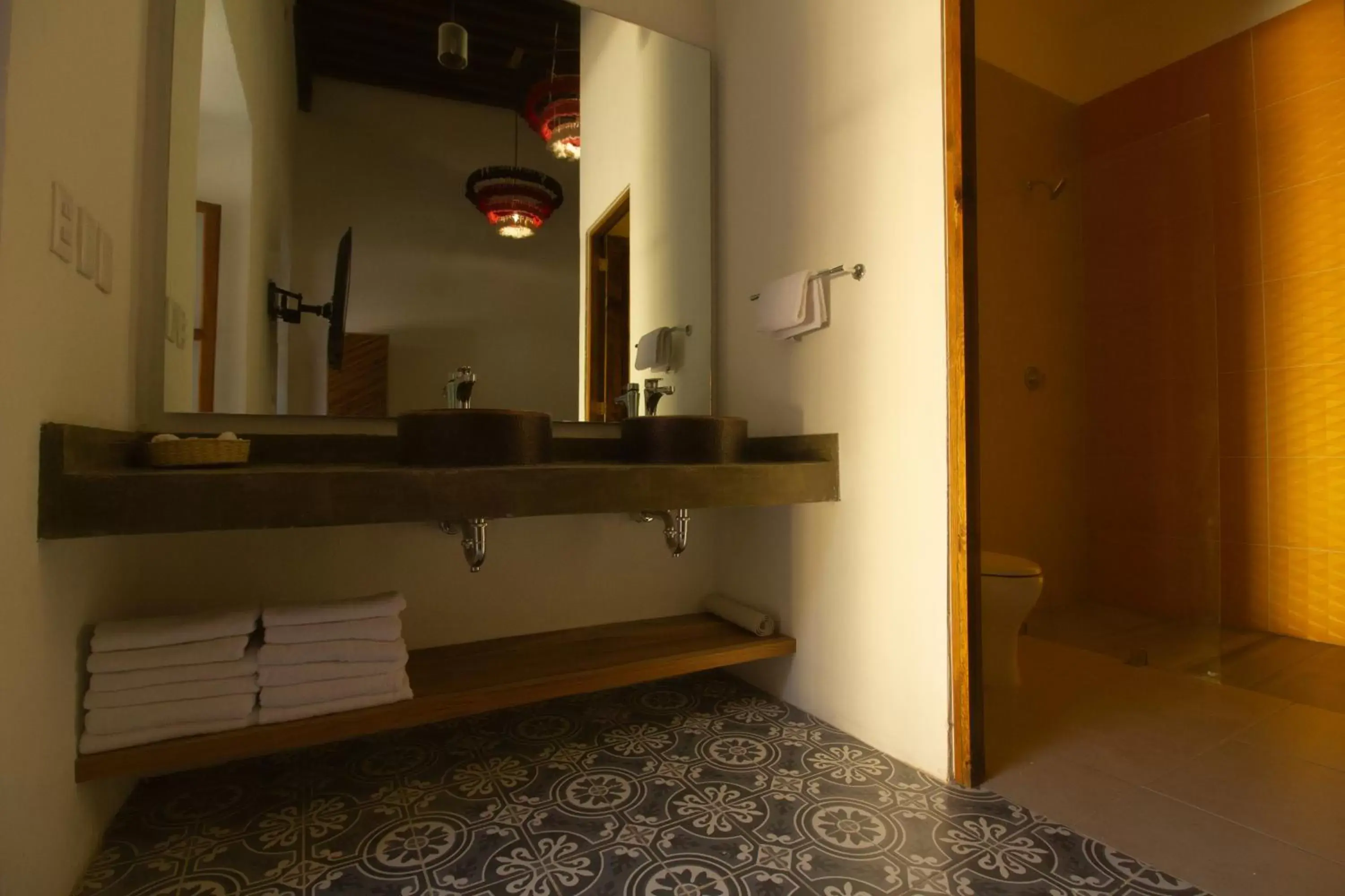 Bathroom in NaNa Vida Hotel Morelia