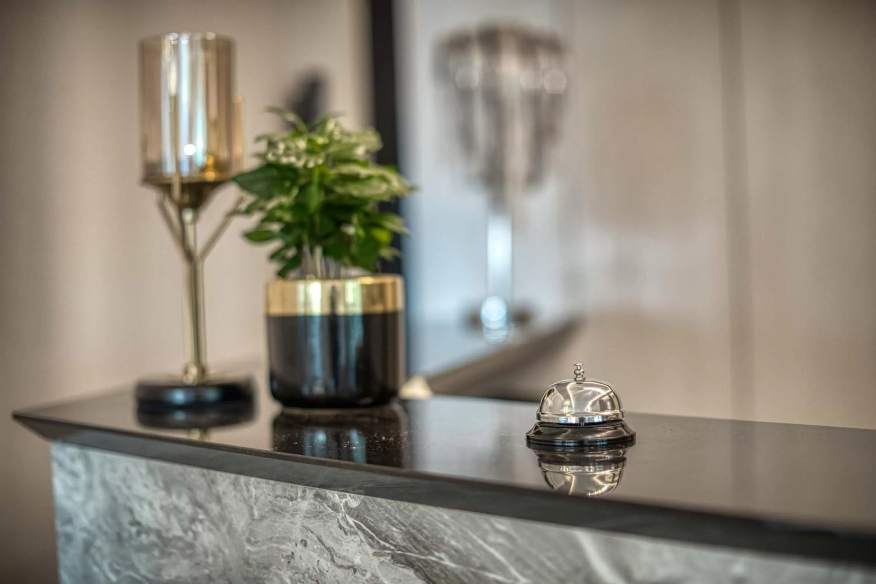 Lobby or reception in Hotel Biały Dom