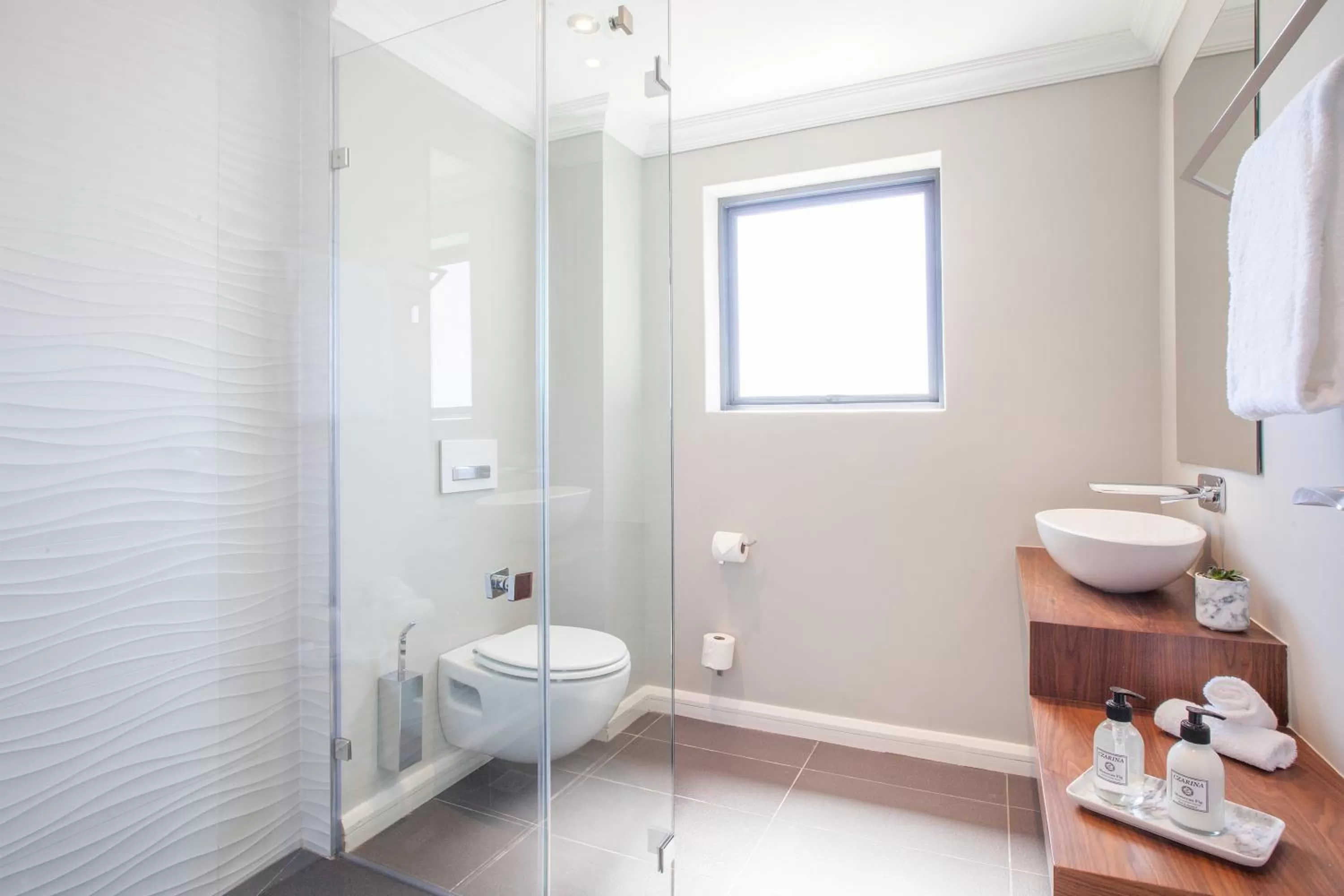 Shower in Bliss Boutique Hotel