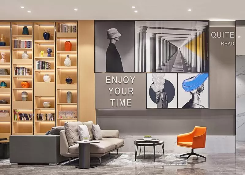 Seating area in Fengyue Light Shang Hotel Guangzhou Baiyun Airport Store