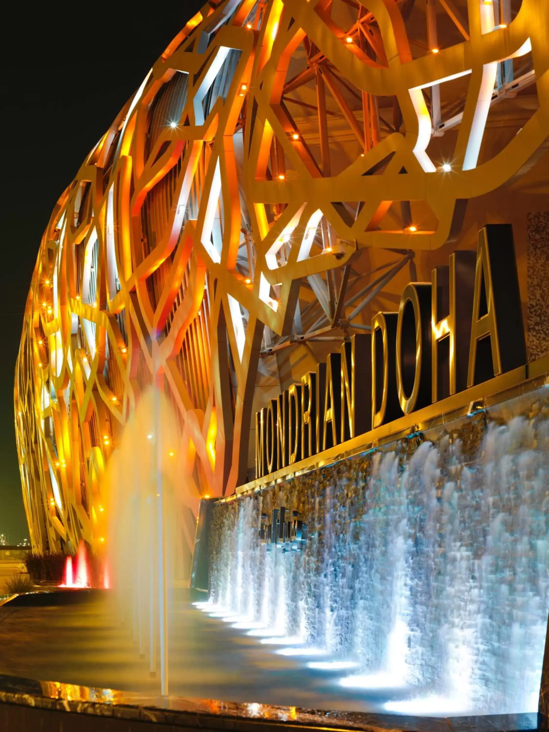 Facade/entrance, Swimming Pool in Mondrian Doha