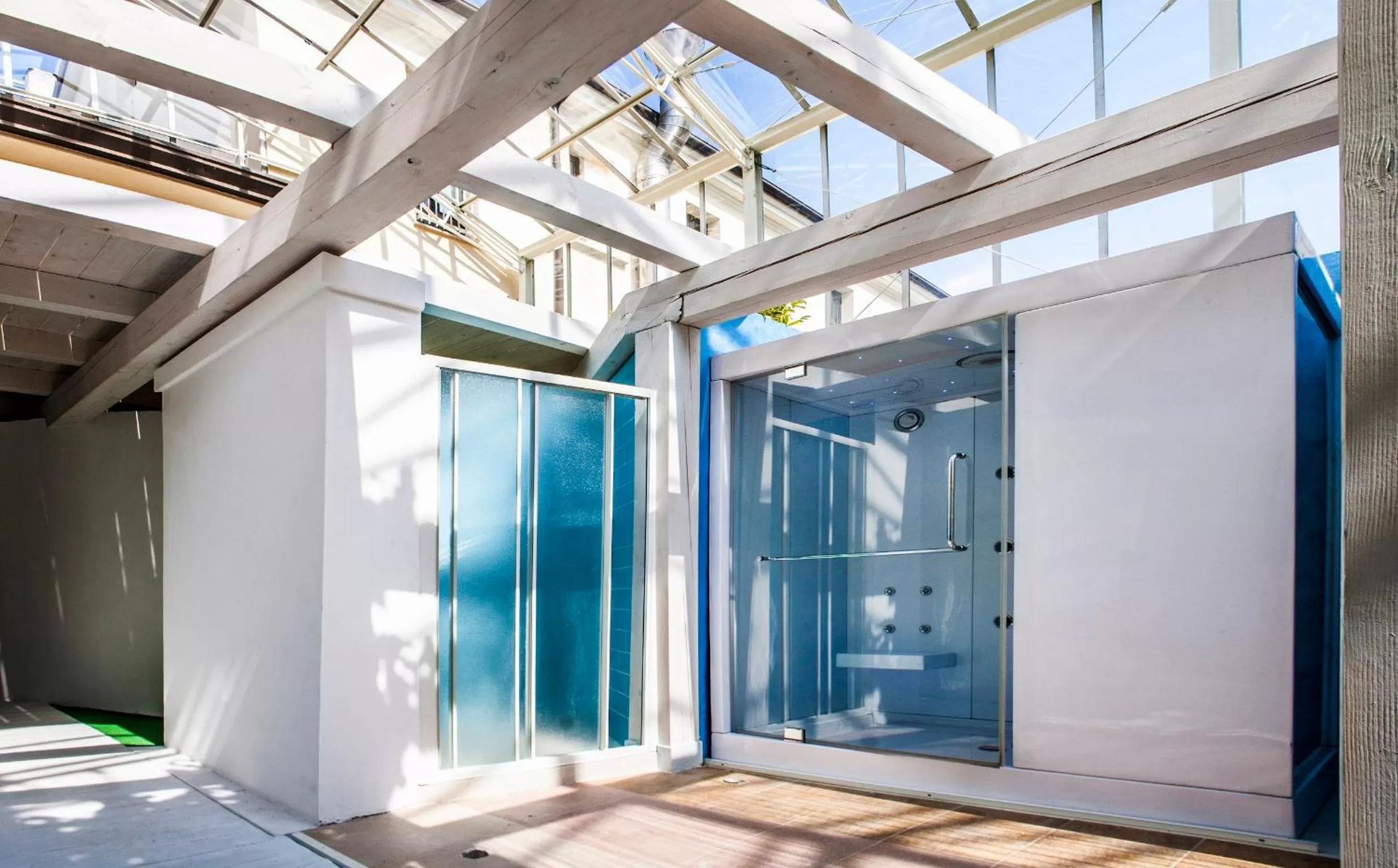 Steam room in Hotel Al Sole Terme