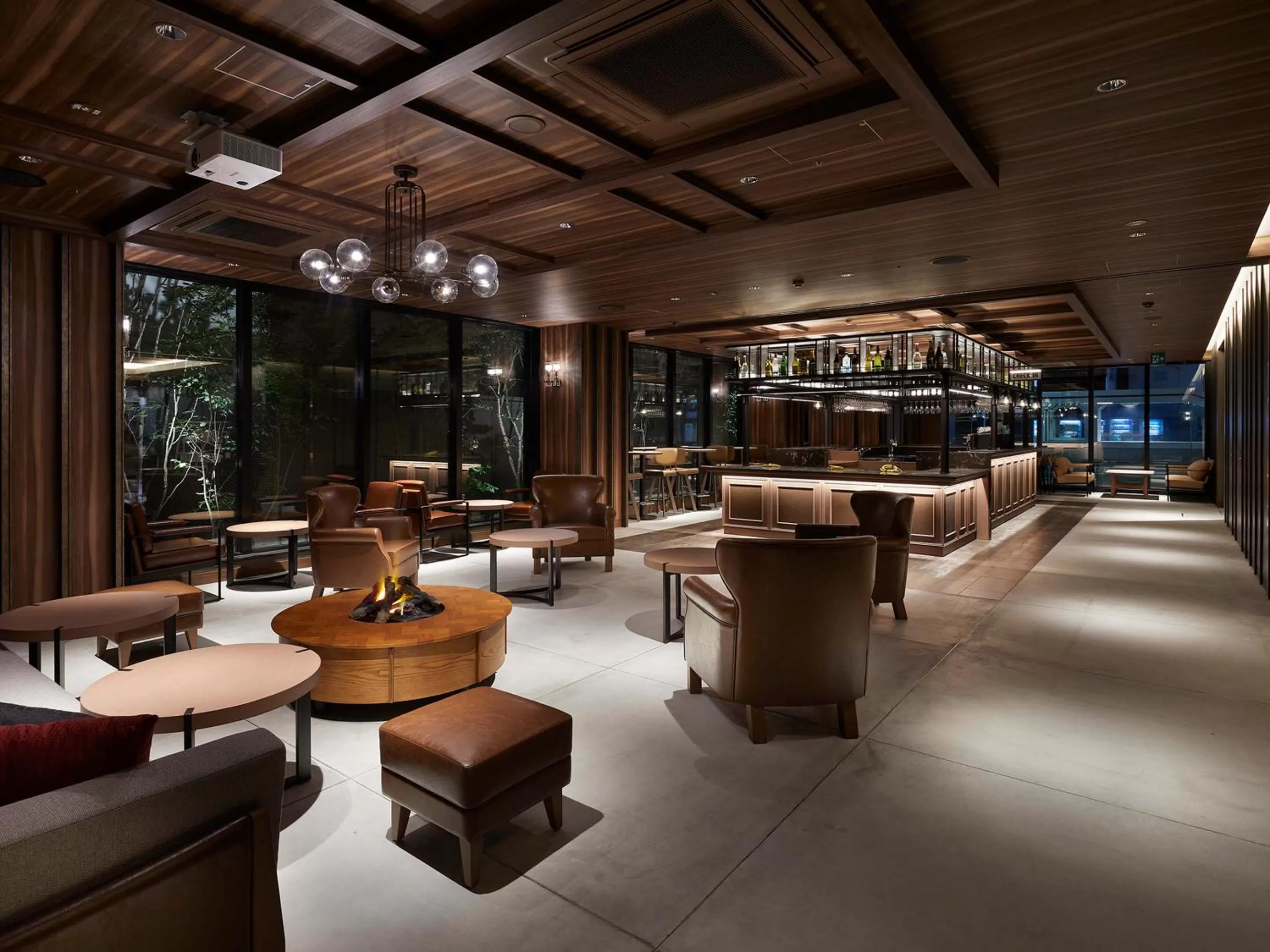 Lounge or bar in Susukino Granbell Hotel