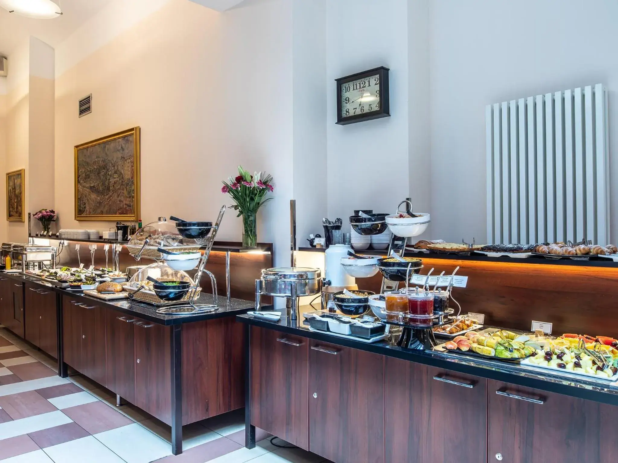 Buffet breakfast, Food in EA Embassy Prague Hotel