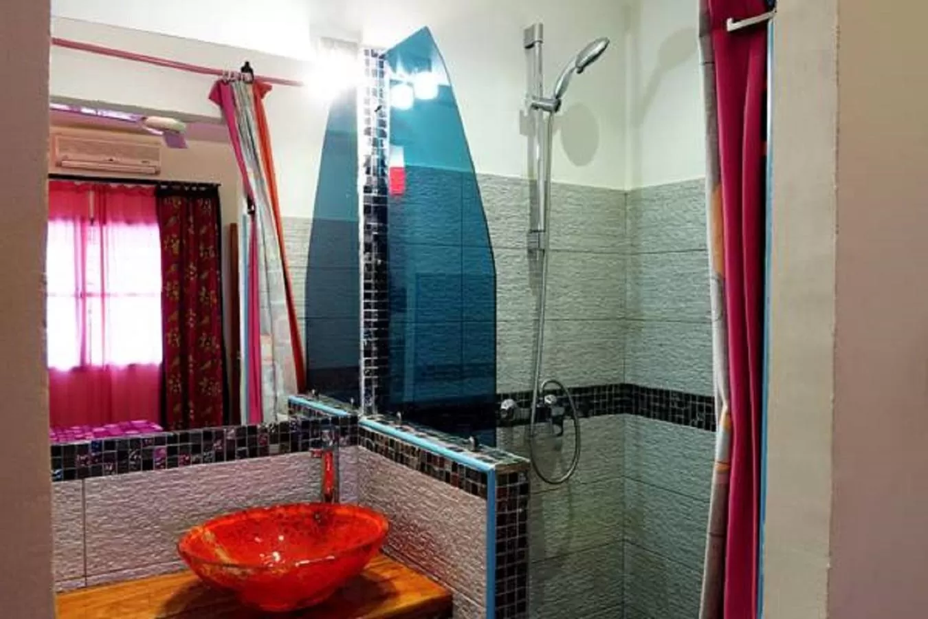 Shower in Maison d'hôtes Chez Giuliana