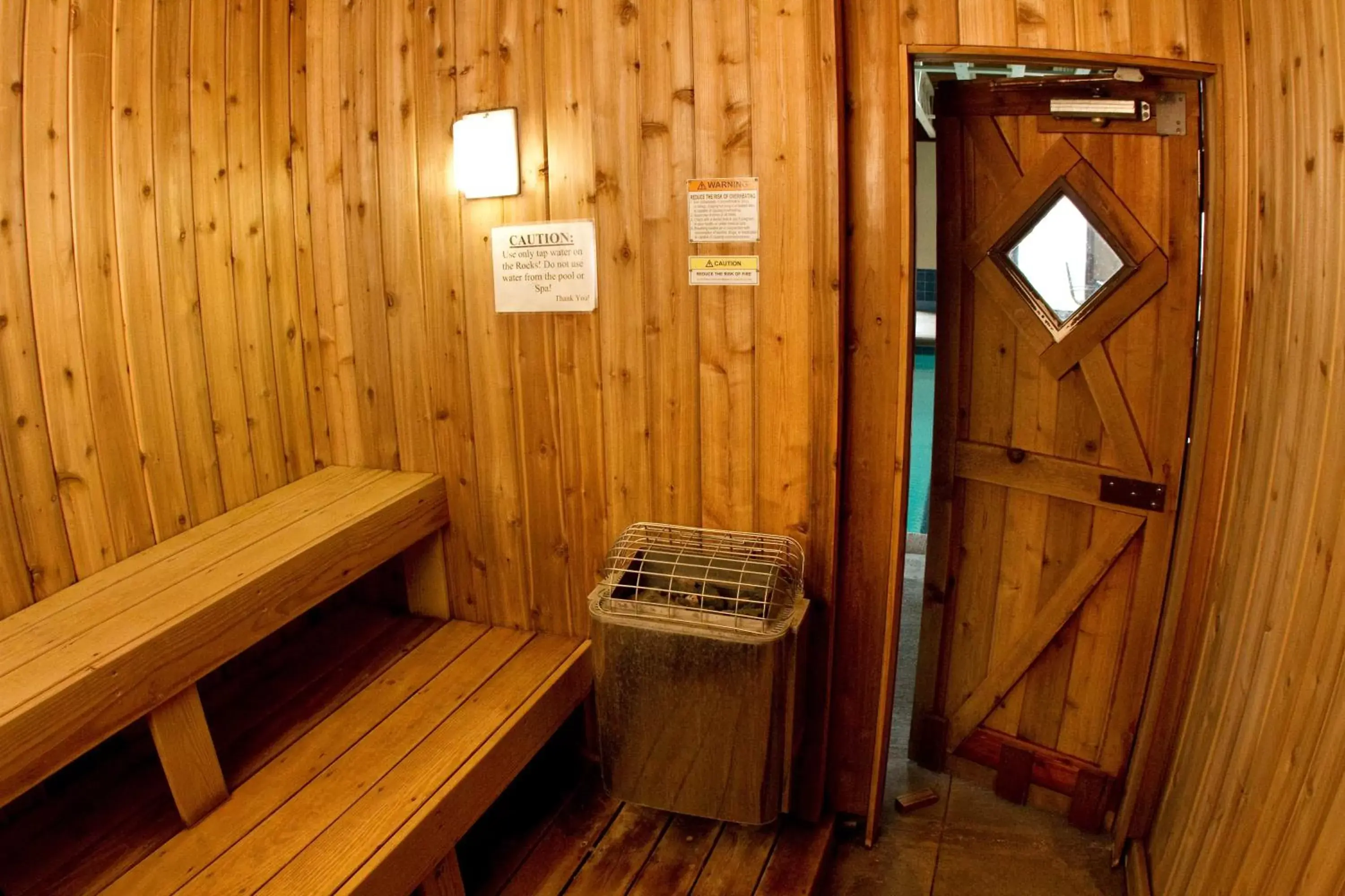 Sauna in Chestnut Mountain Resort