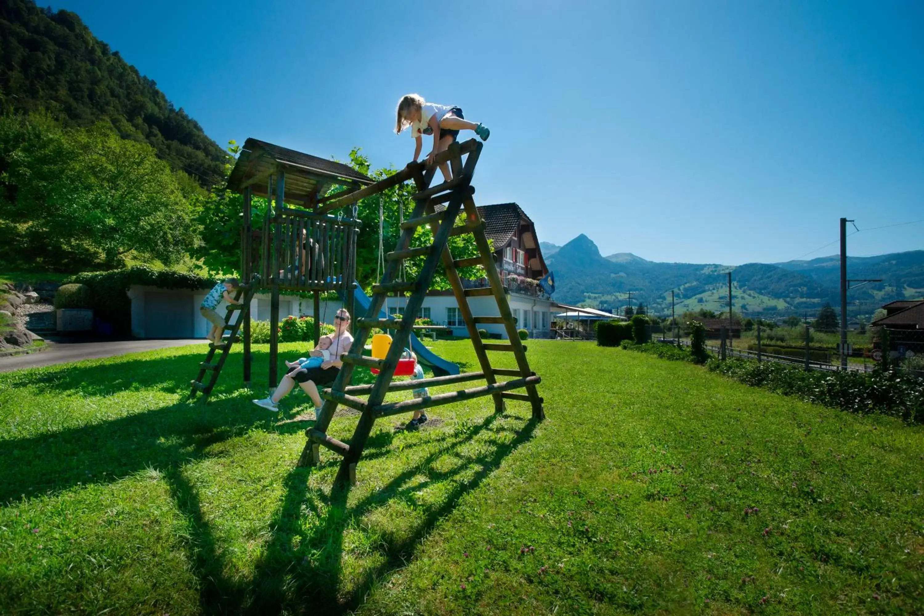 Children play ground in Landgasthof Zollhaus