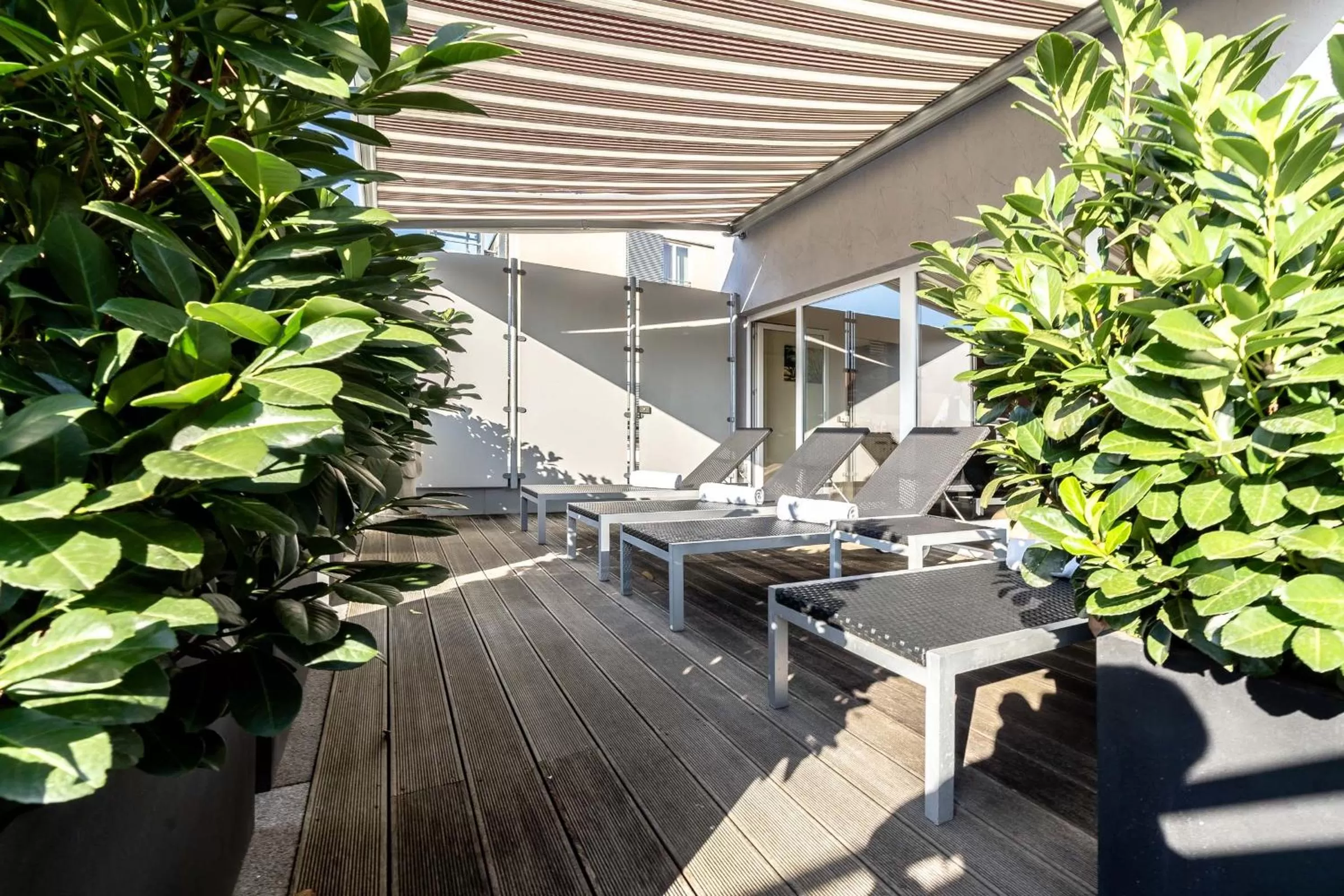 Balcony/Terrace in Altstadthotel Guesthouse Die Galerie