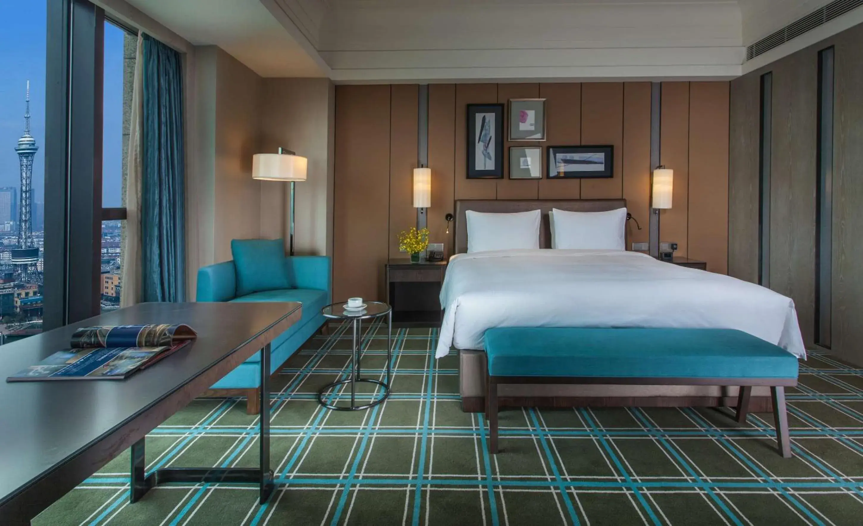 King Guest Room in Hilton Changzhou King Guest Room in Hilton Changzhou