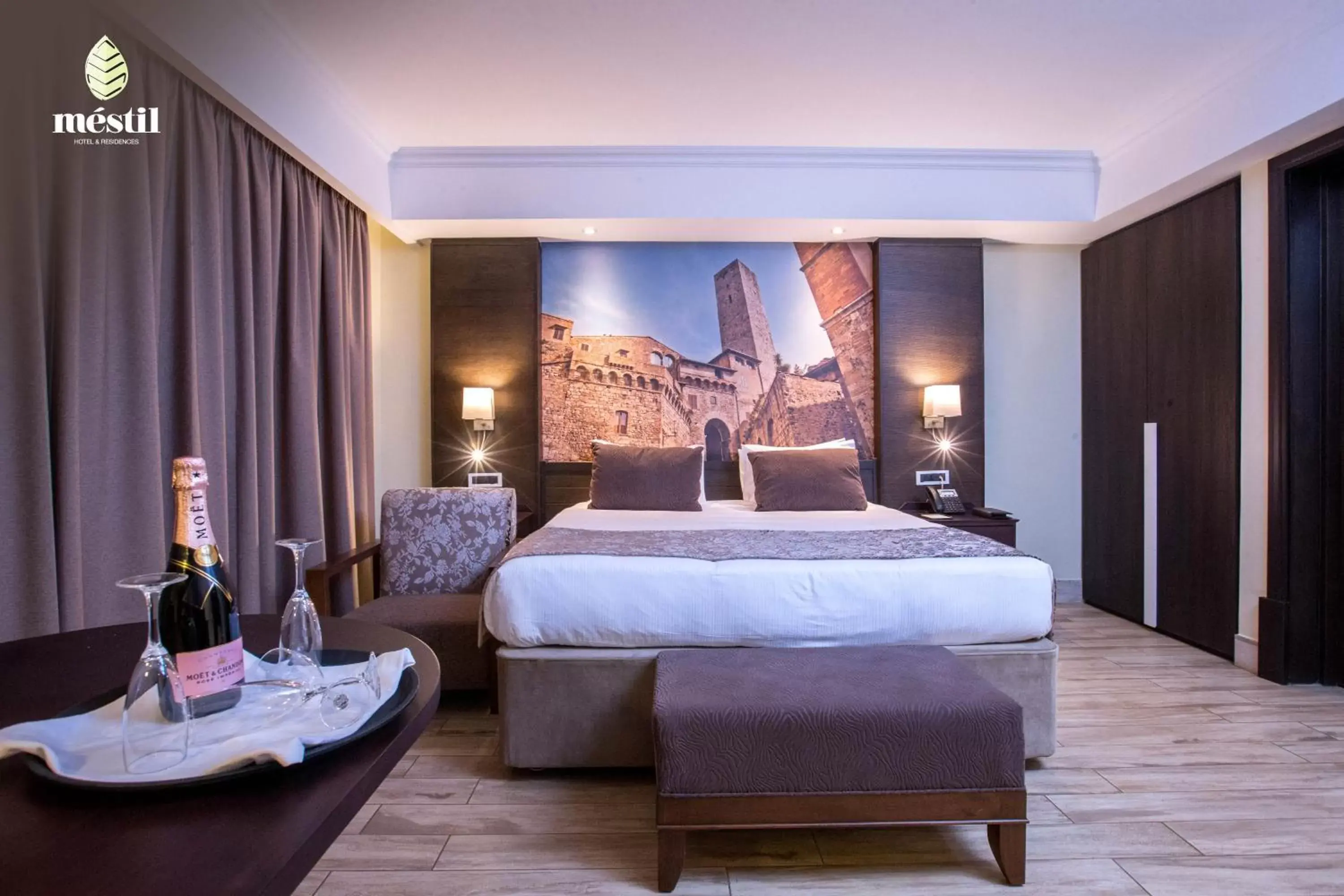 Bedroom, Bed in Mestil Hotel & Residences