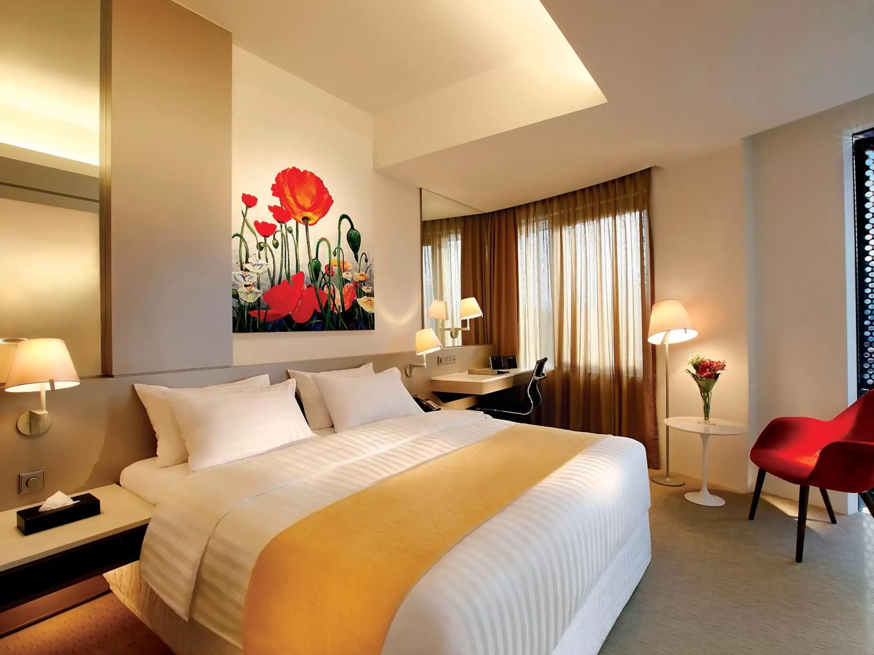 Photo of the whole room, Room Photo in D'Hotel Singapore managed by The Ascott Limited