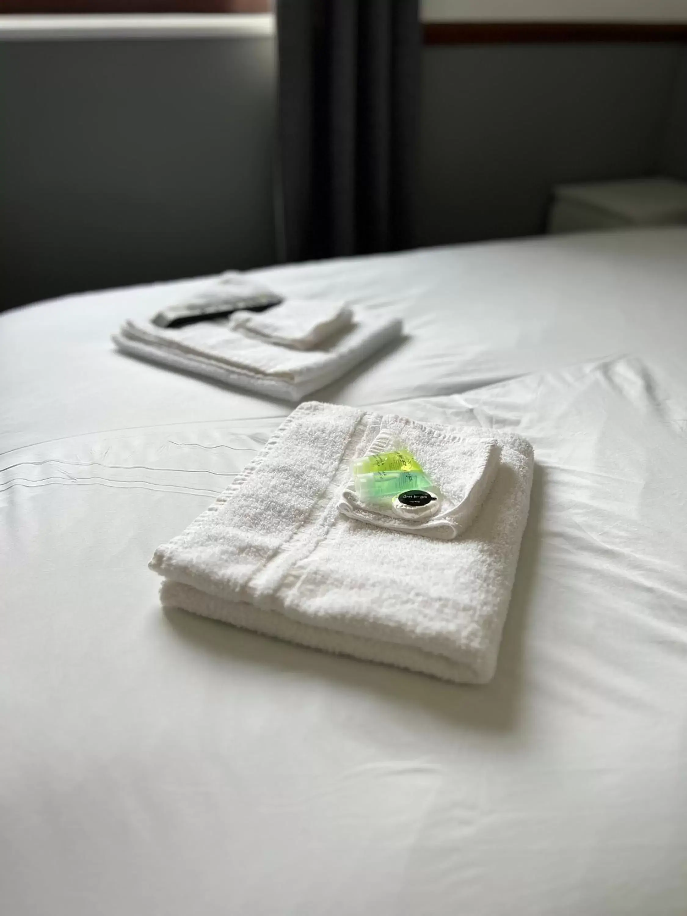 towels, Bed in Stay Inn Express