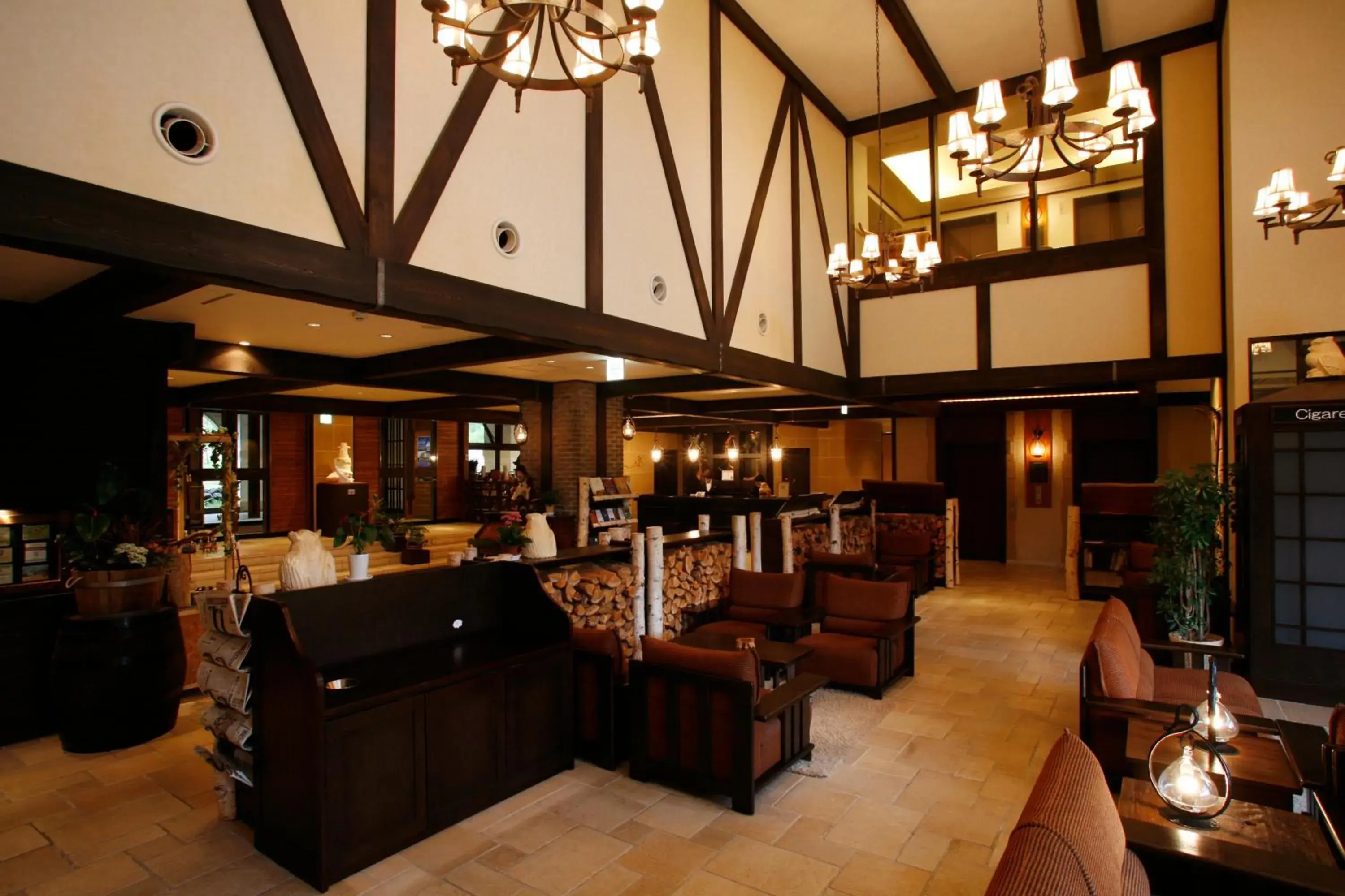 Lobby or reception in La Vista Daisetsuzan Lobby or reception in La Vista Daisetsuzan