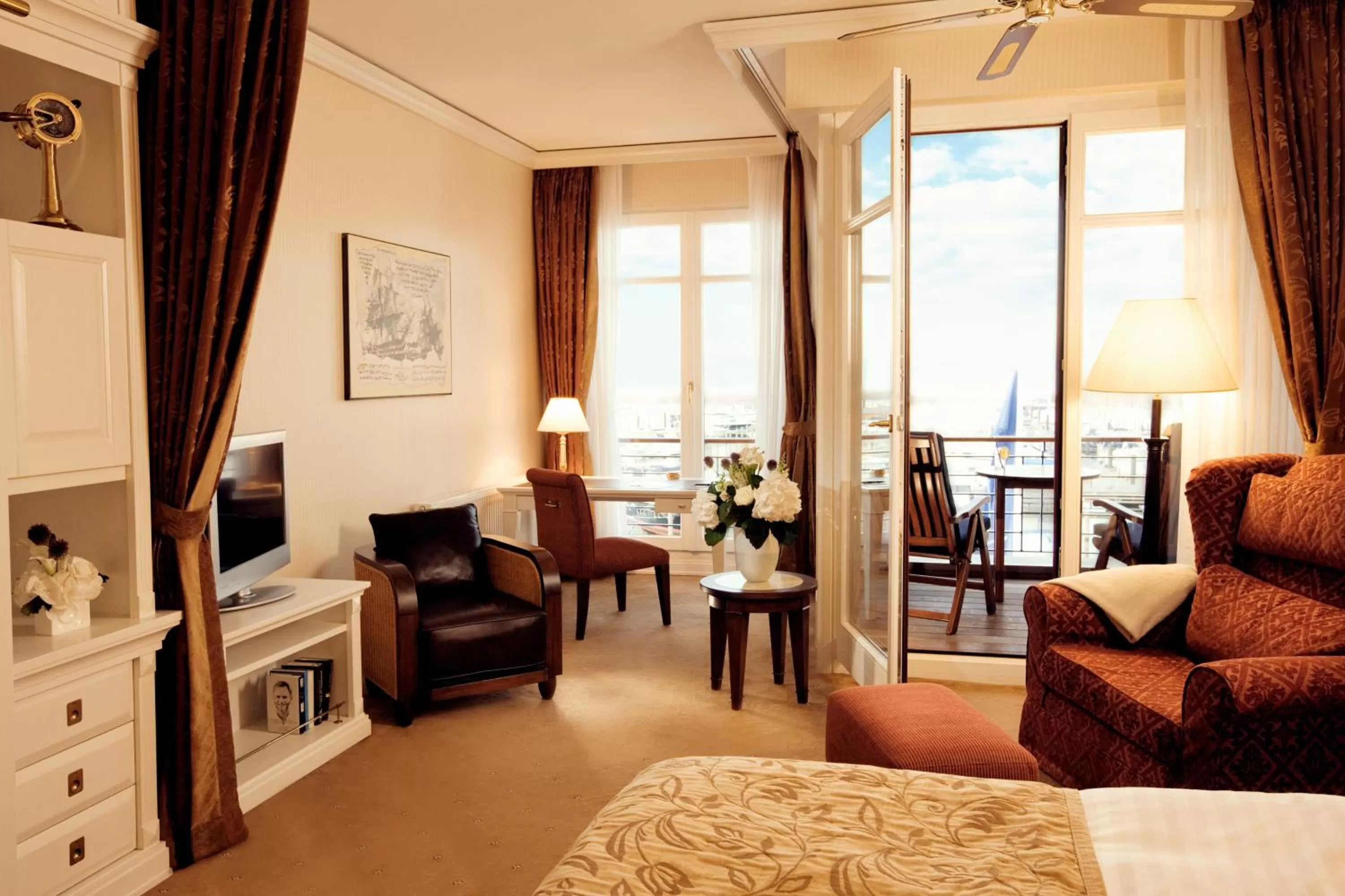 Skipper's Cabin Sea View in Yachthafenresidenz Hohe Düne