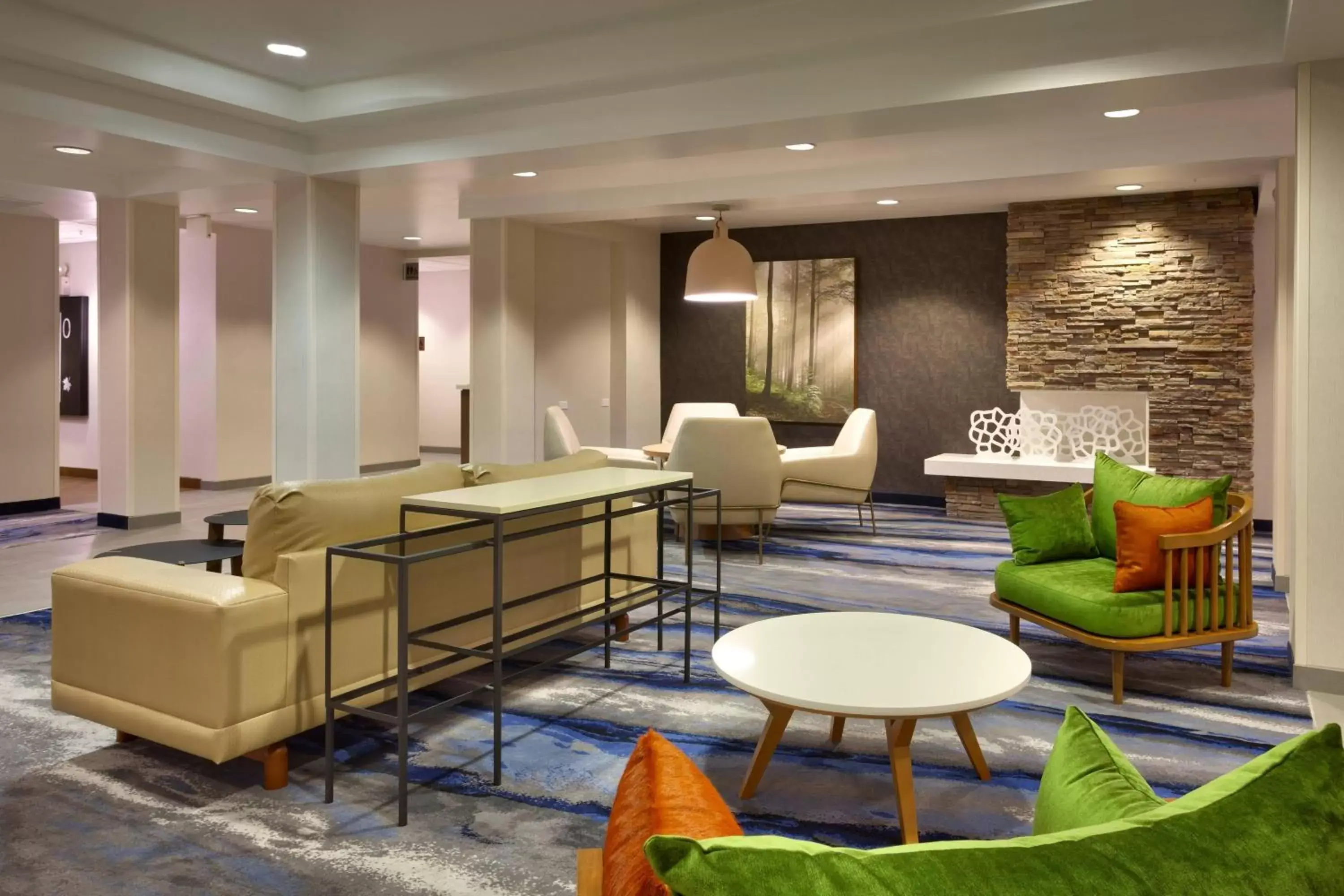 Lobby or reception in Fairfield Inn & Suites Roswell