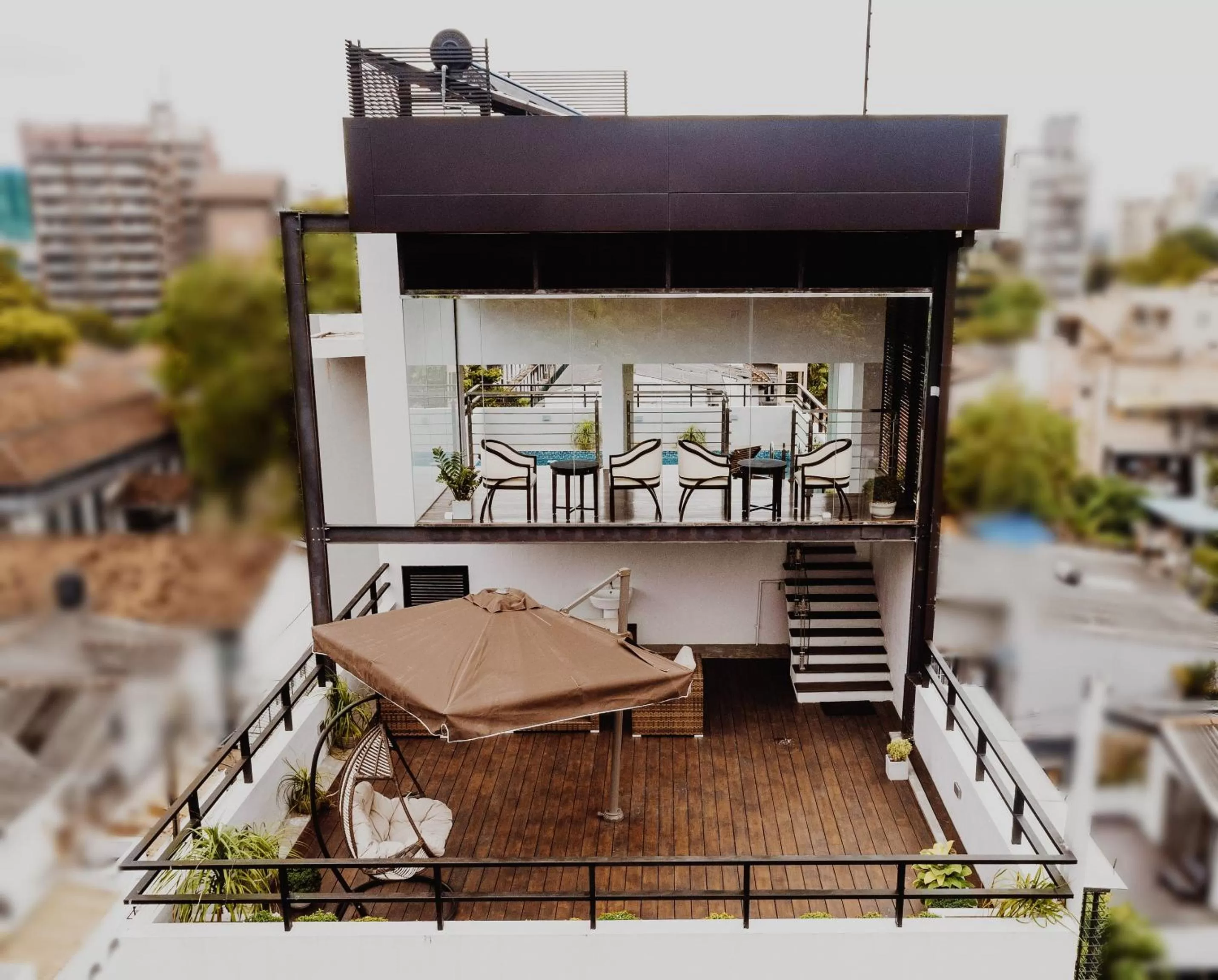 Balcony/Terrace in Lavonca Boutique Hotel