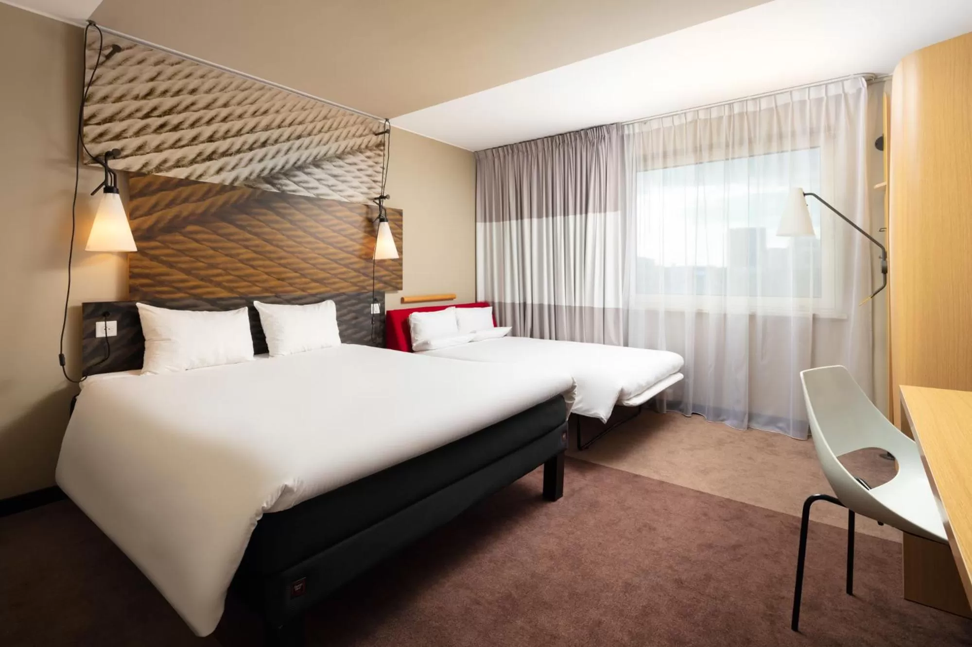 Bed in Ibis Poznan Centrum