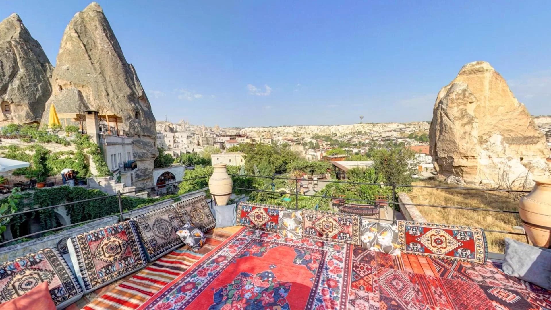 Natural landscape in Roc Of Cappadocia