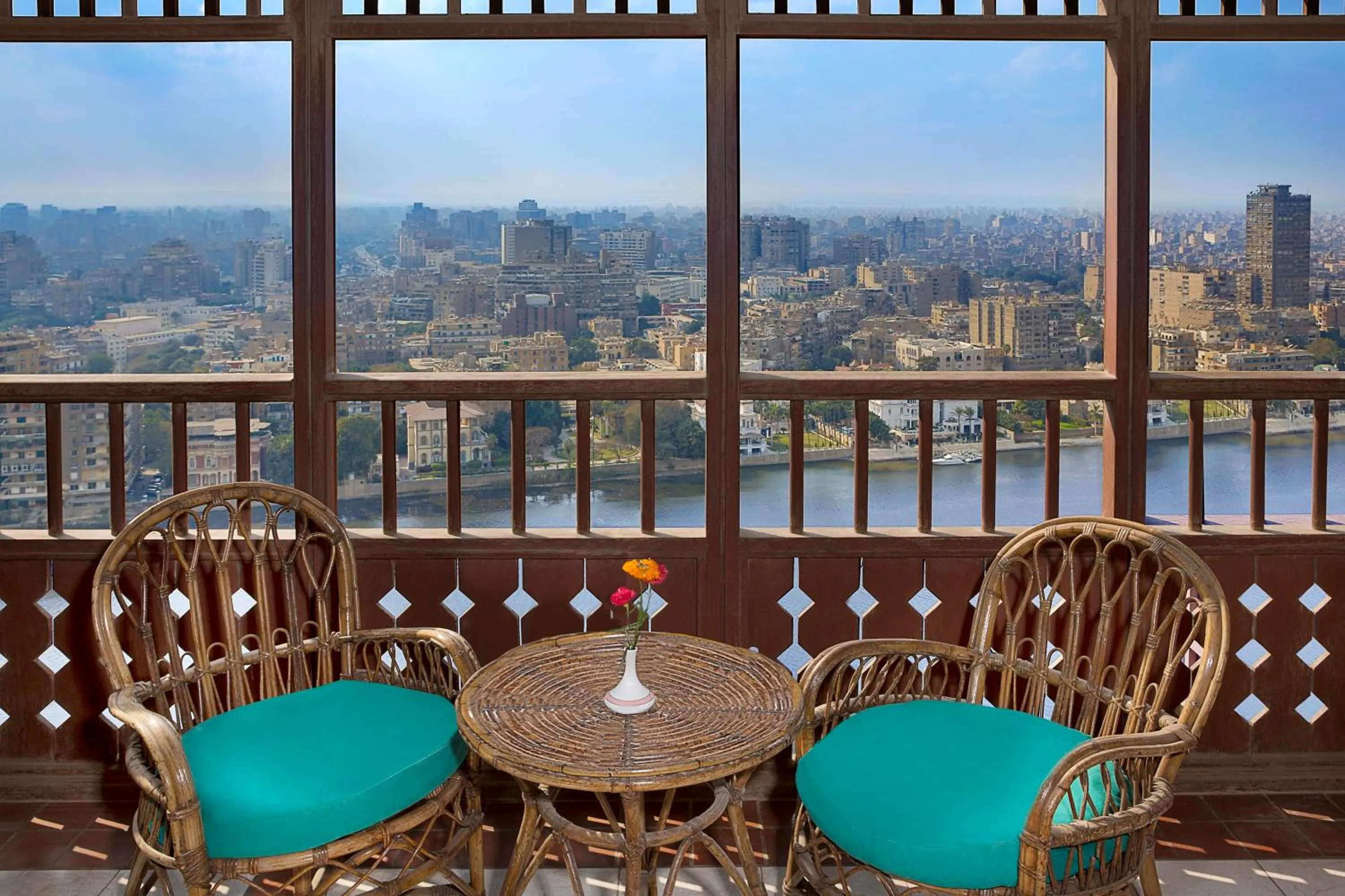 Balcony/Terrace in Cairo World Trade Center Hotel & Residences