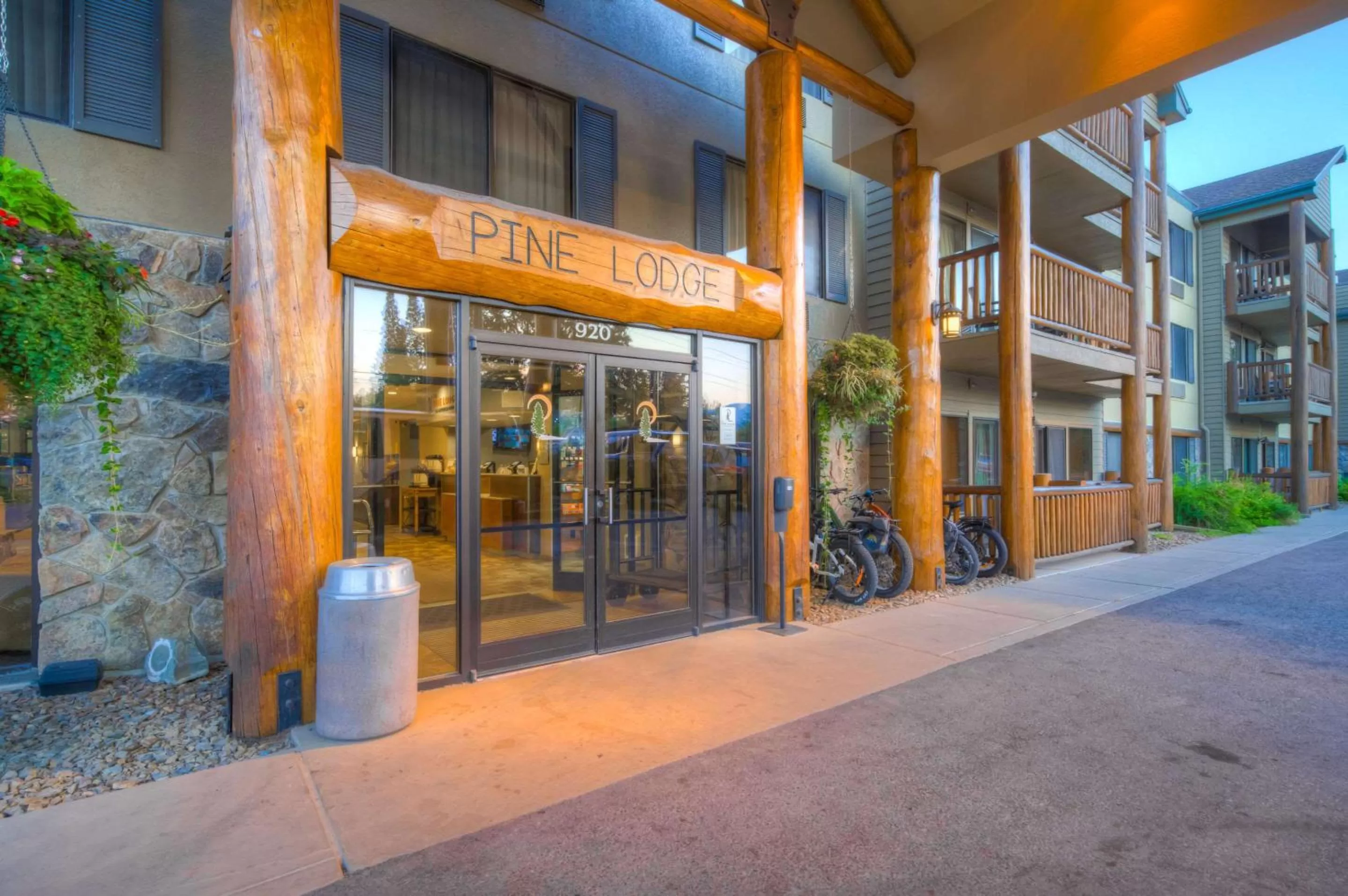 Property building in Whitefish Riverfront Hotel