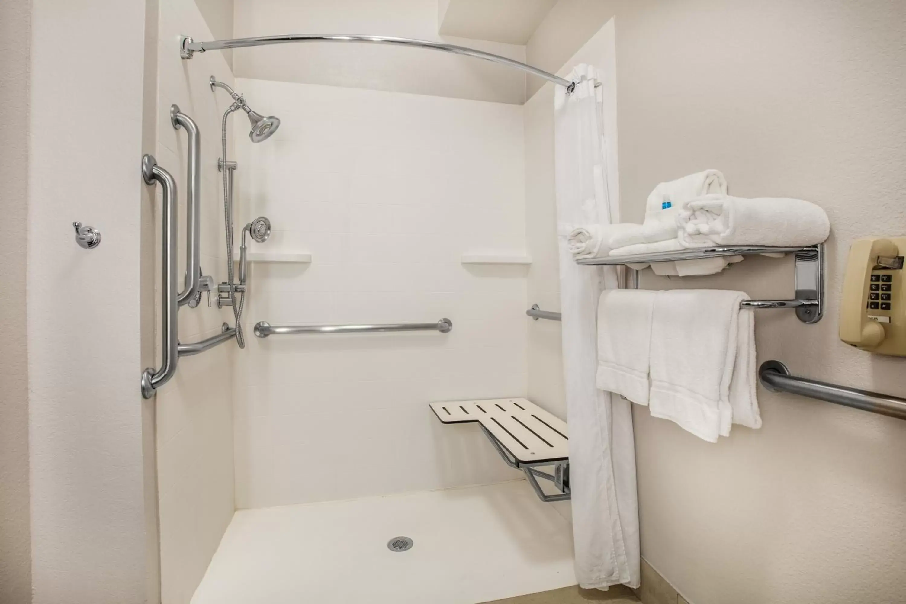 Bathroom in Holiday Inn Express Hotel & Suites Dallas - Grand Prairie I-20, an IHG Hotel