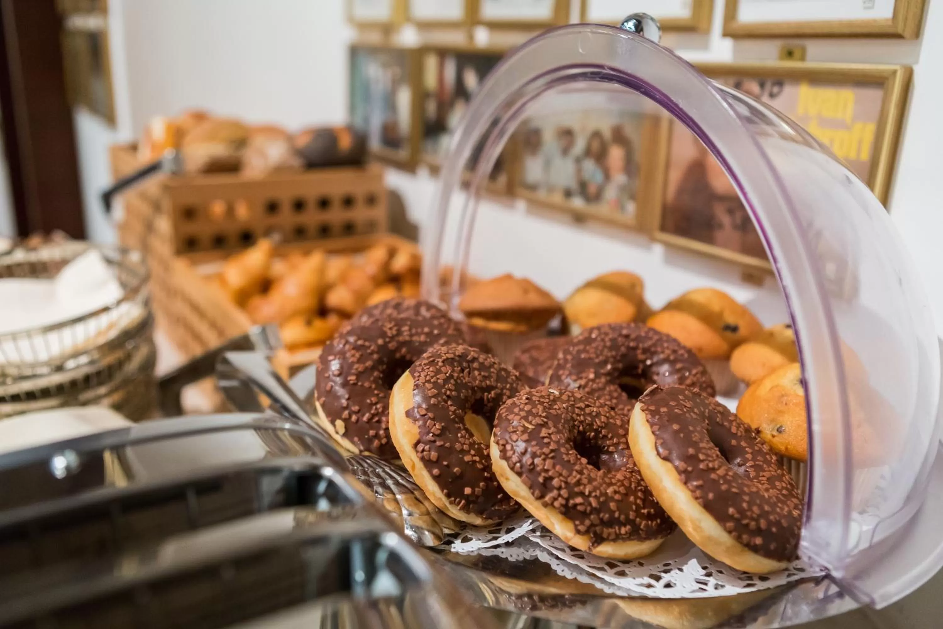 Buffet breakfast in Hotel City Inn Basel