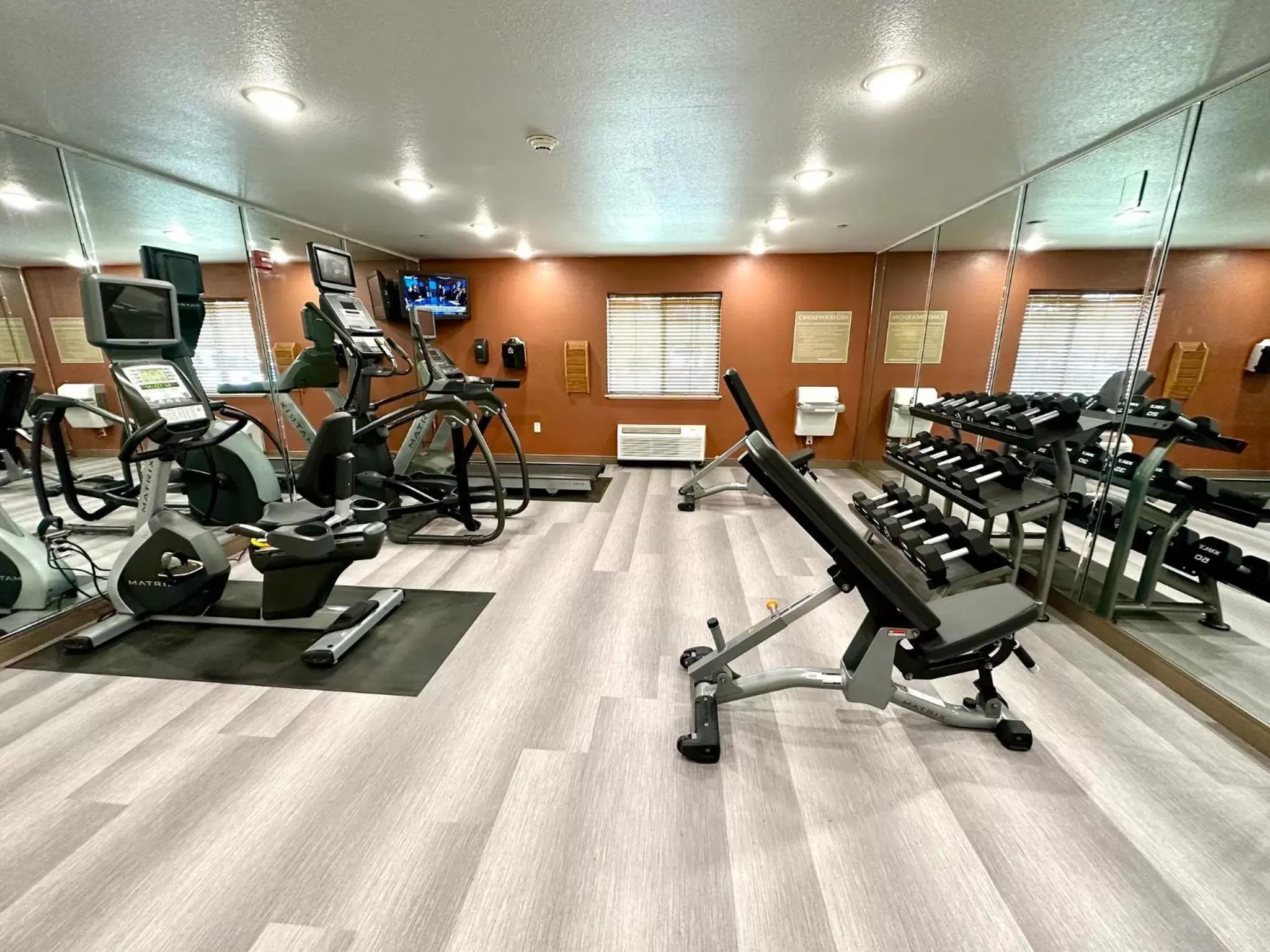 Fitness centre/facilities, Fitness Center/Facilities in Candlewood Suites Savannah Airport, an IHG Hotel