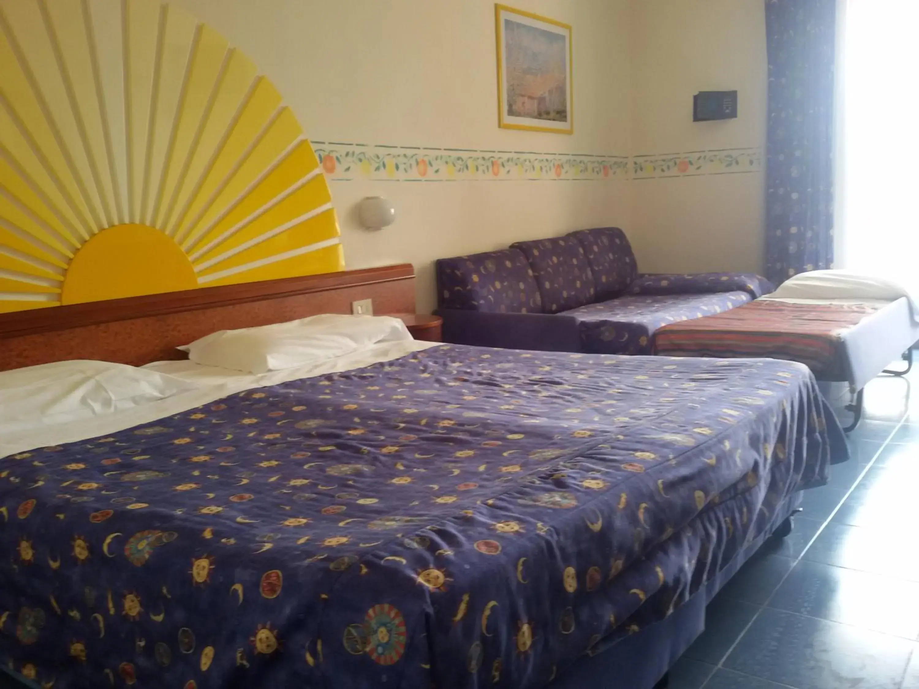 Bed in Sporting Baia Hotel