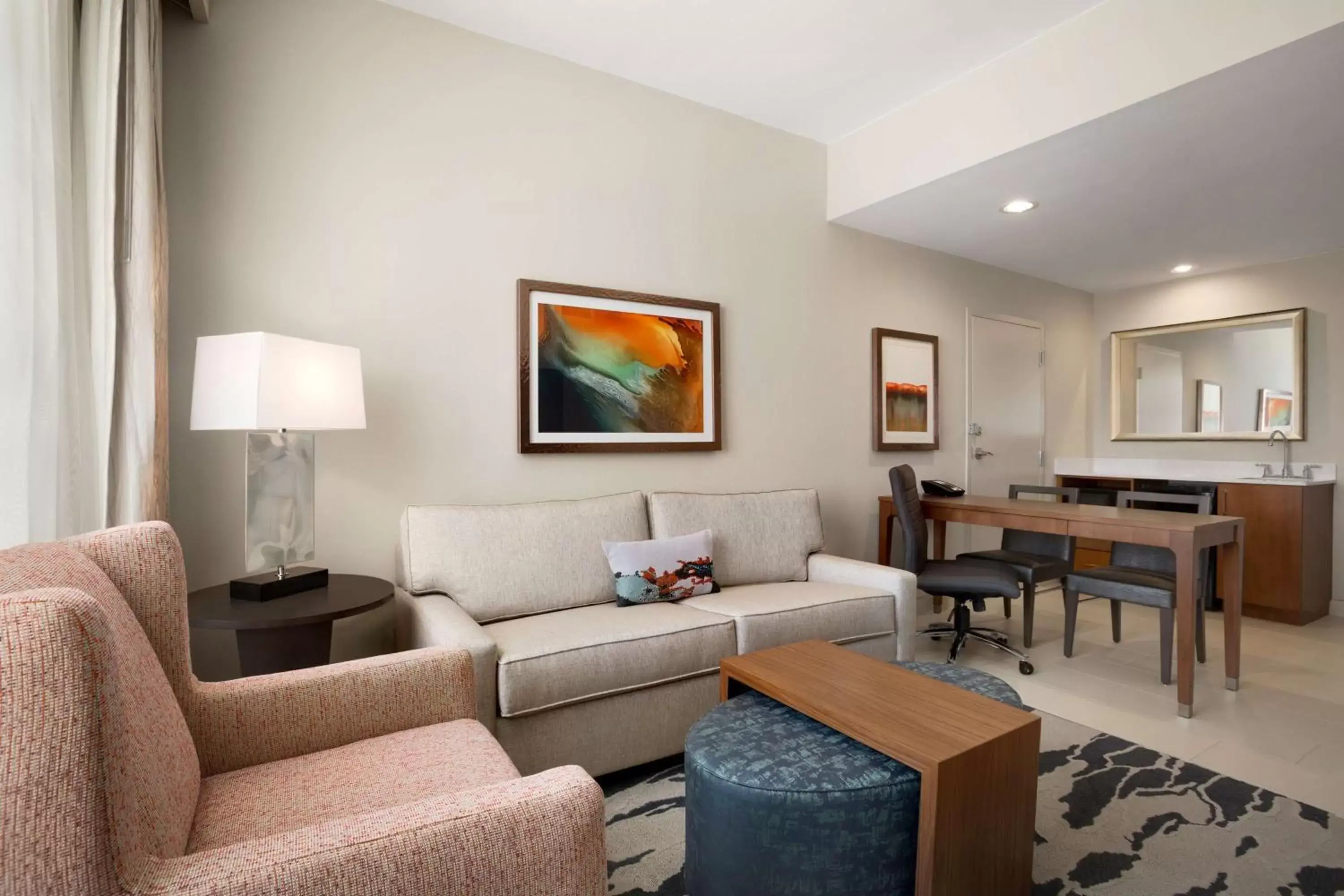 Living room, Seating Area in Embassy Suites by Hilton McAllen Convention Center