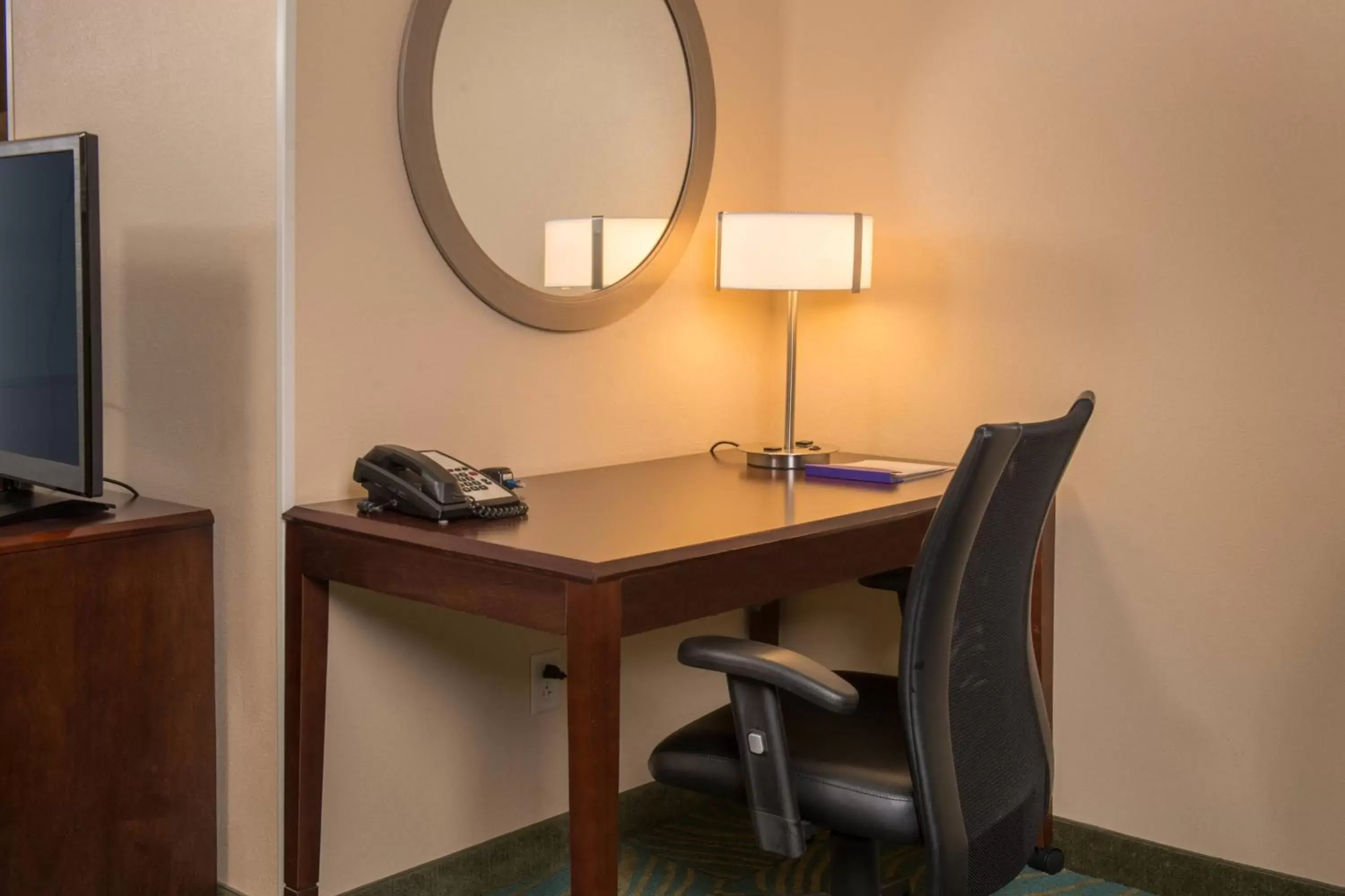 Photo of the whole room, TV/Entertainment Center in SpringHill Suites Hagerstown