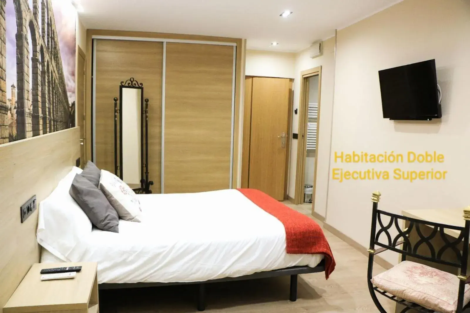 Bed in Hotel Venta Magullo