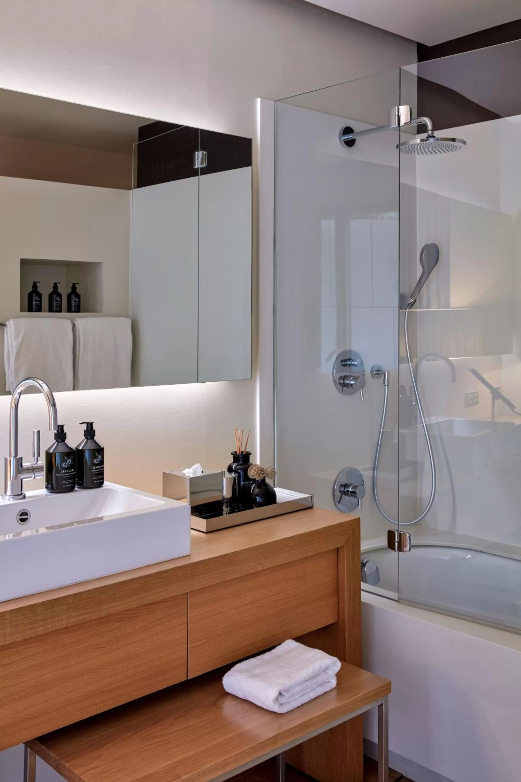 Shower in Sir Victor Hotel, part of Sircle Collection