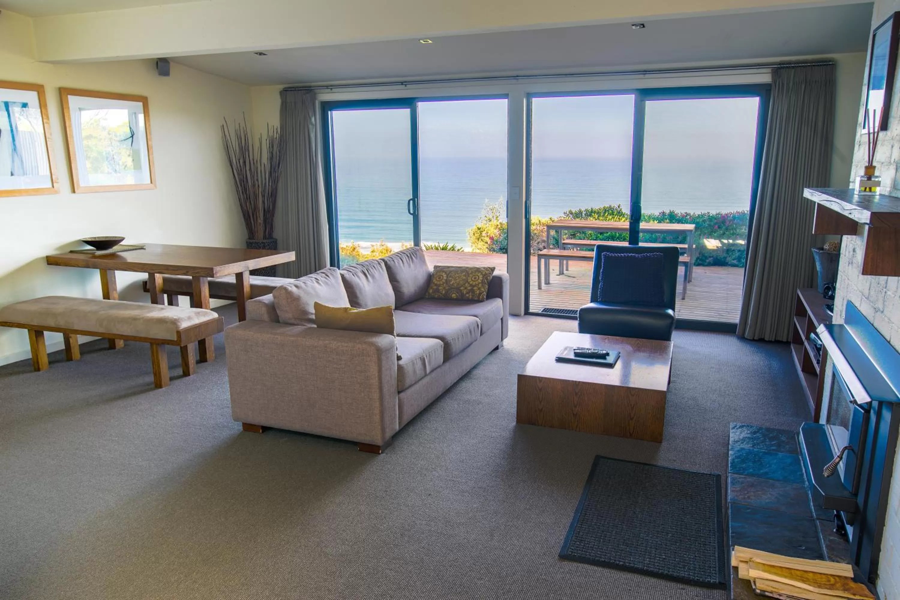 Living room in Beacon Point Ocean View Villas