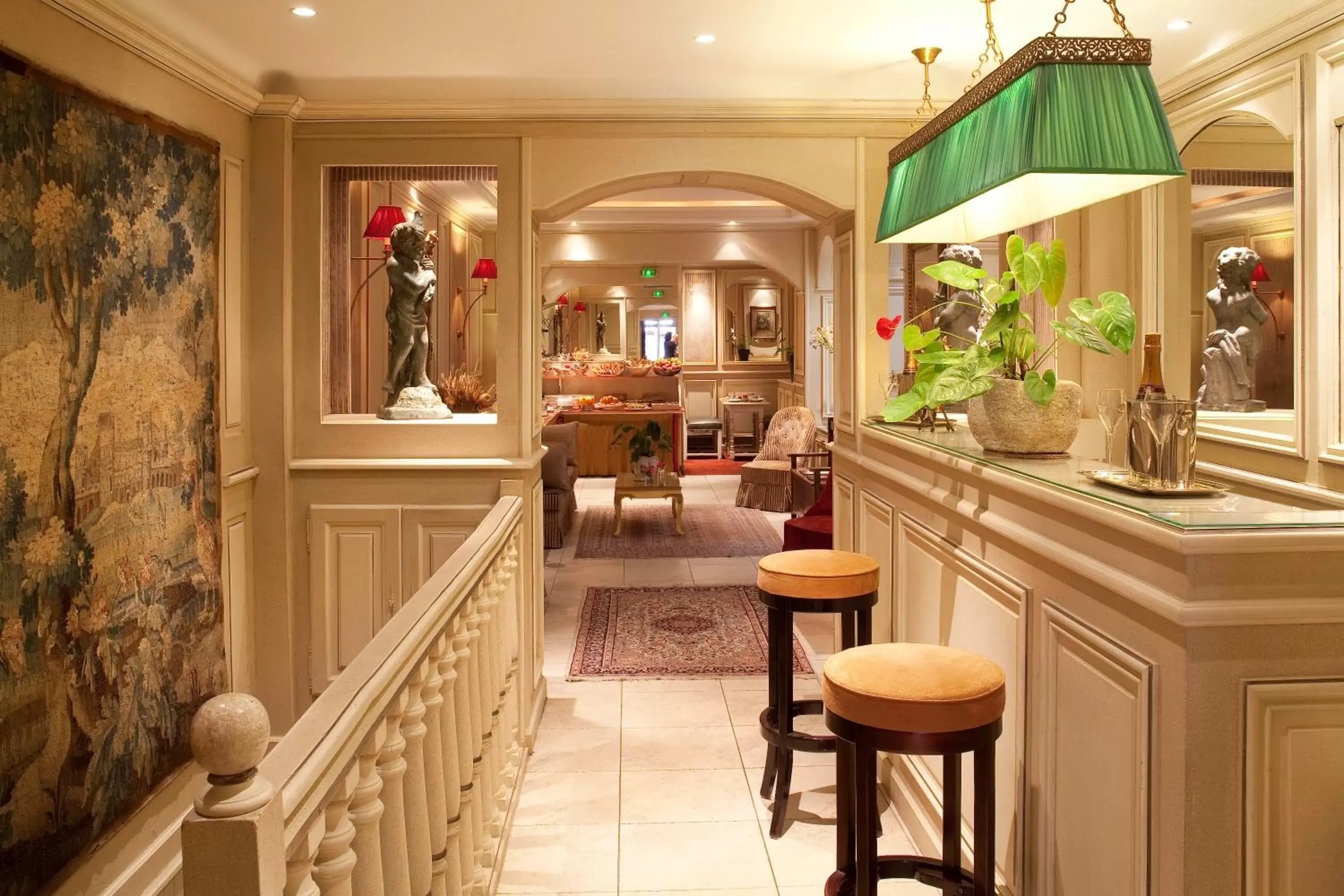Lounge or bar, Restaurant/Places to Eat in Au Manoir Saint Germain