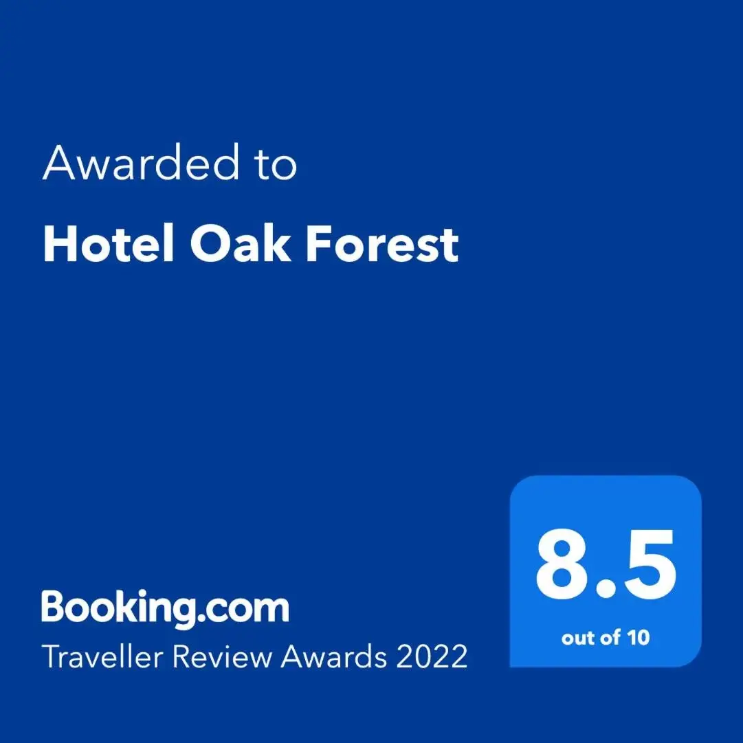 Certificate/Award, Logo/Certificate/Sign/Award in Hotel Oak Forest