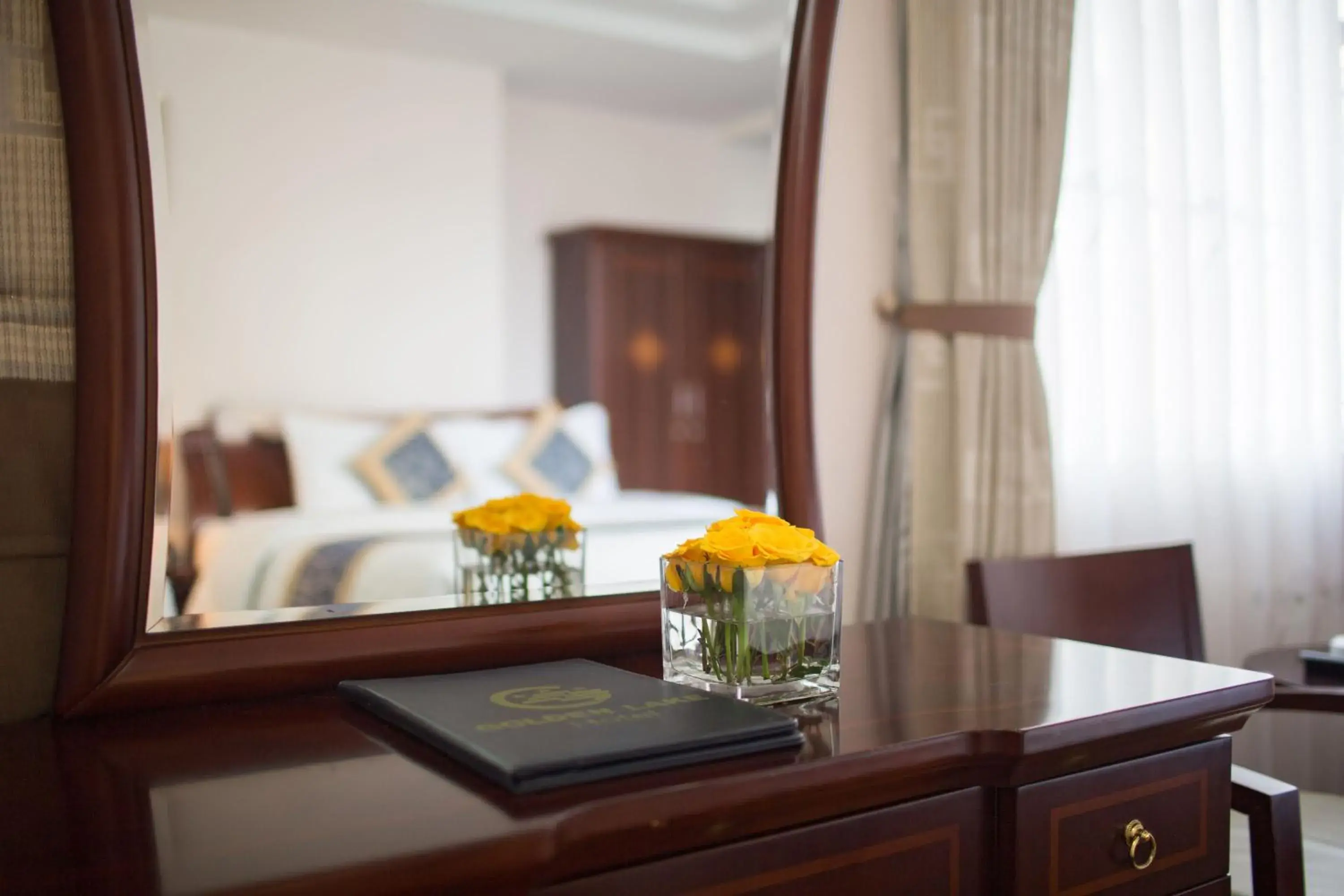 Decorative detail, TV/Entertainment Center in Lakeside Palace Hotel