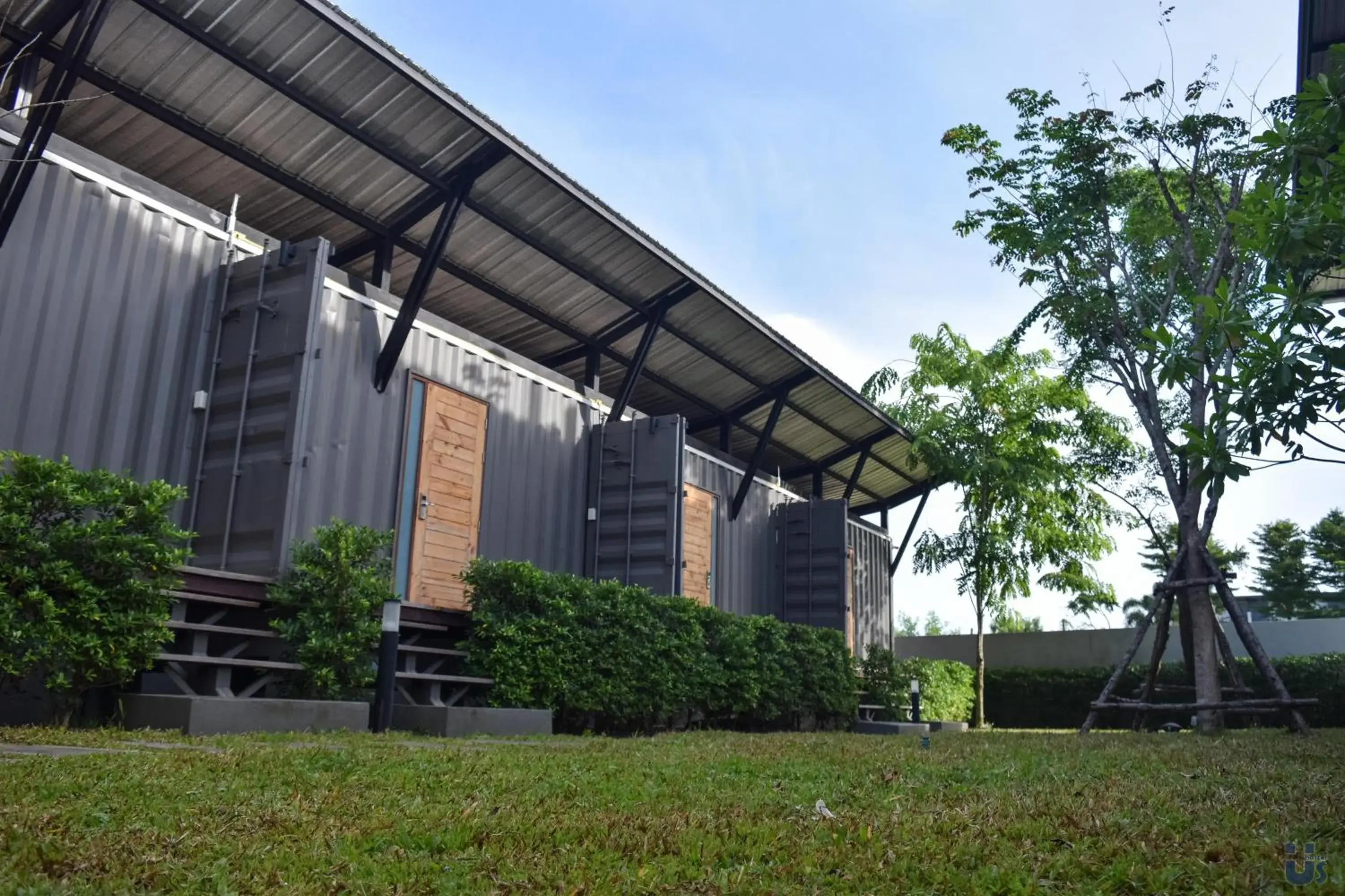 Garden view in Us Hostel Samui Garden view in Us Hostel Samui