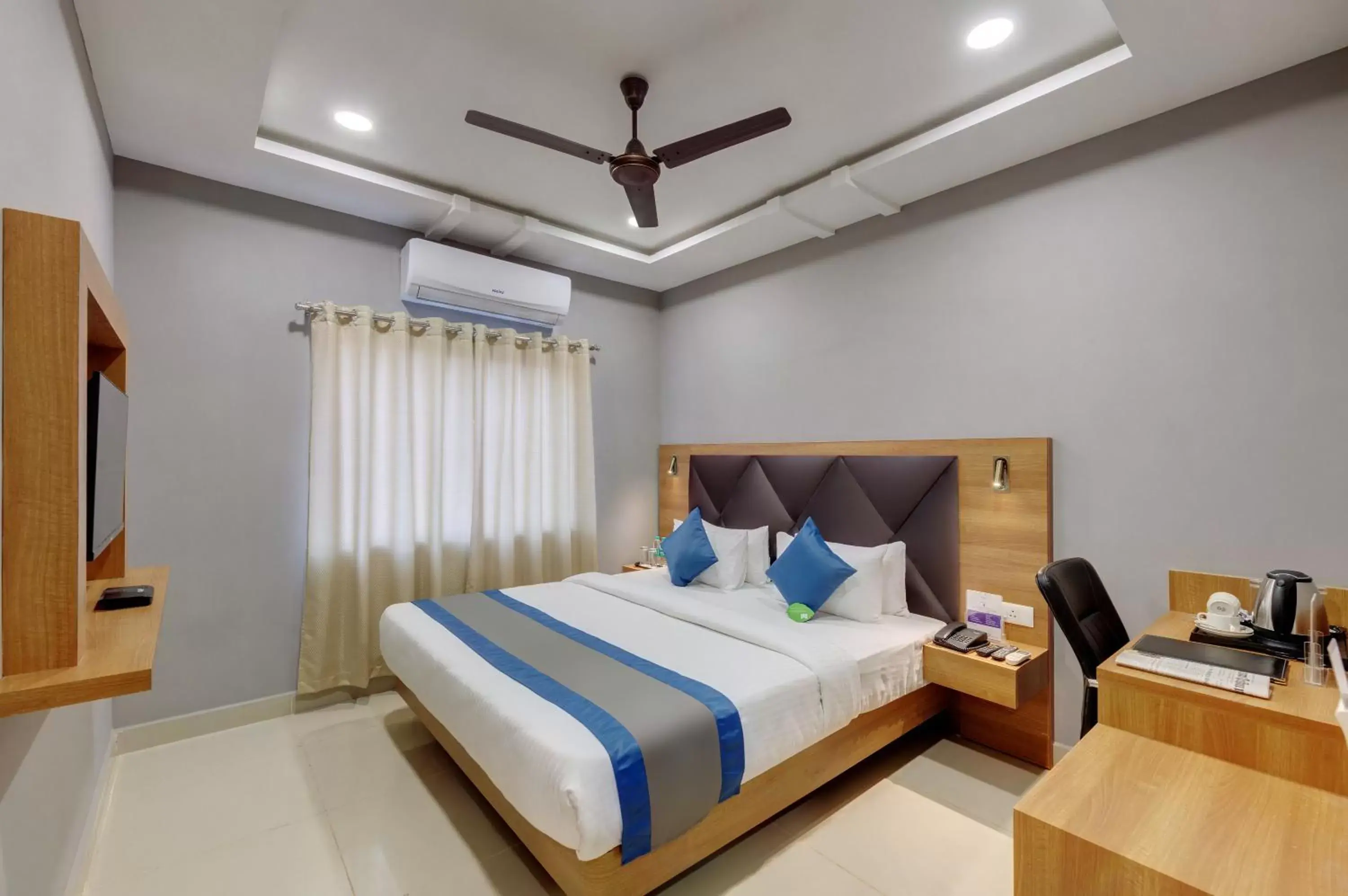 Bed in Click Hotel Guwahati Bed in Click Hotel Guwahati