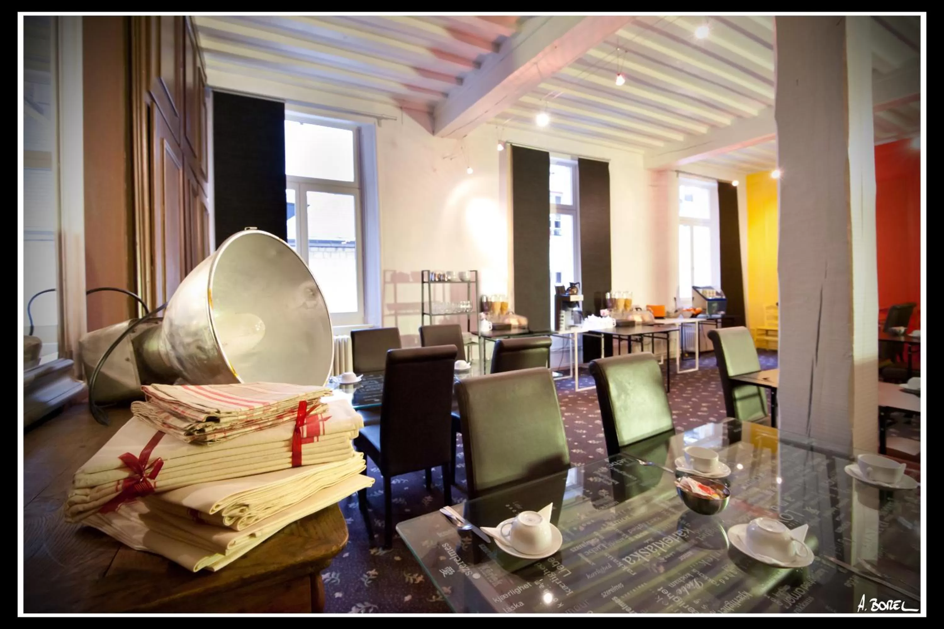 Breakfast in Hotel Le Prieuré et La Résidence