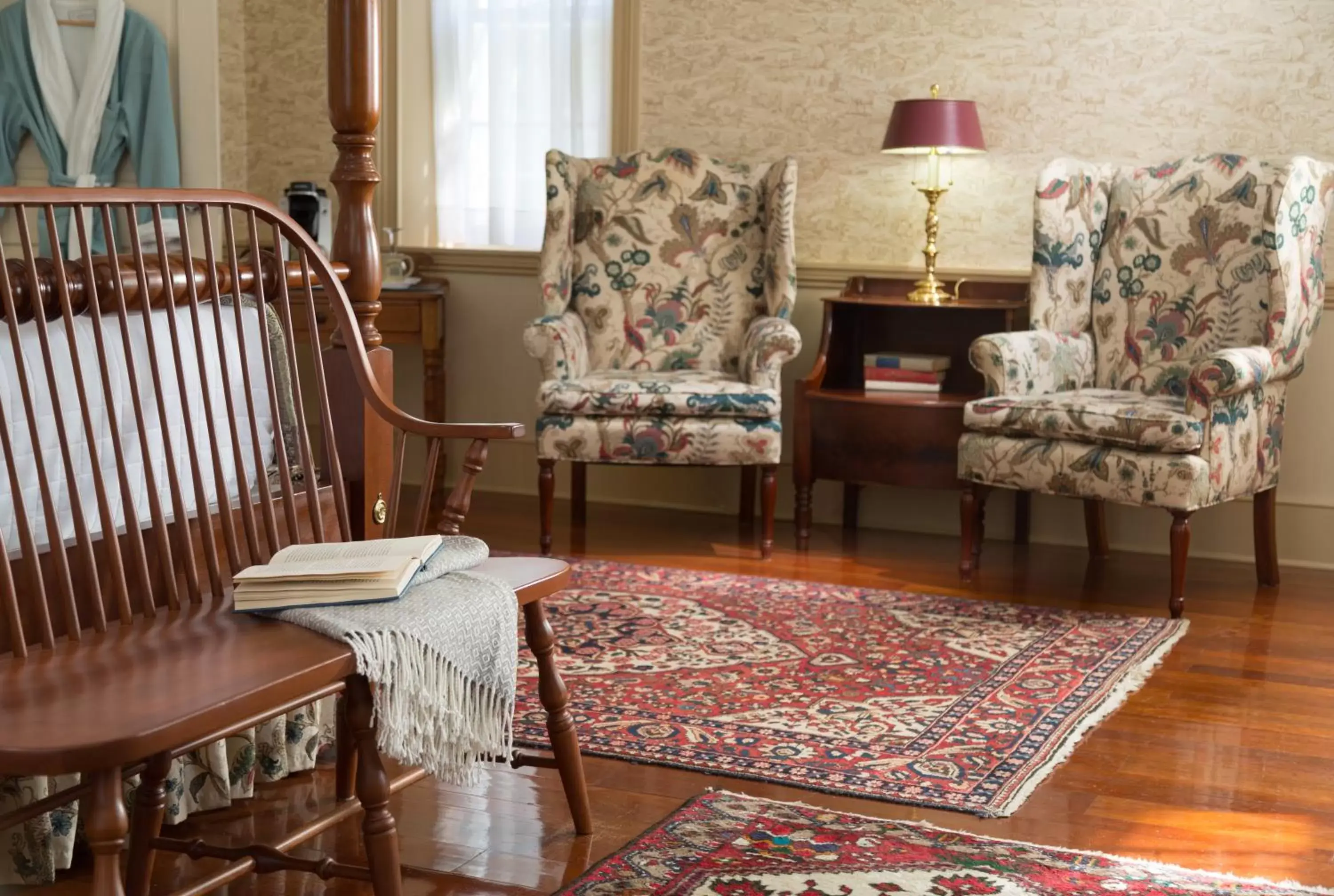 Decorative detail, Seating Area in Brampton Bed and Breakfast Inn