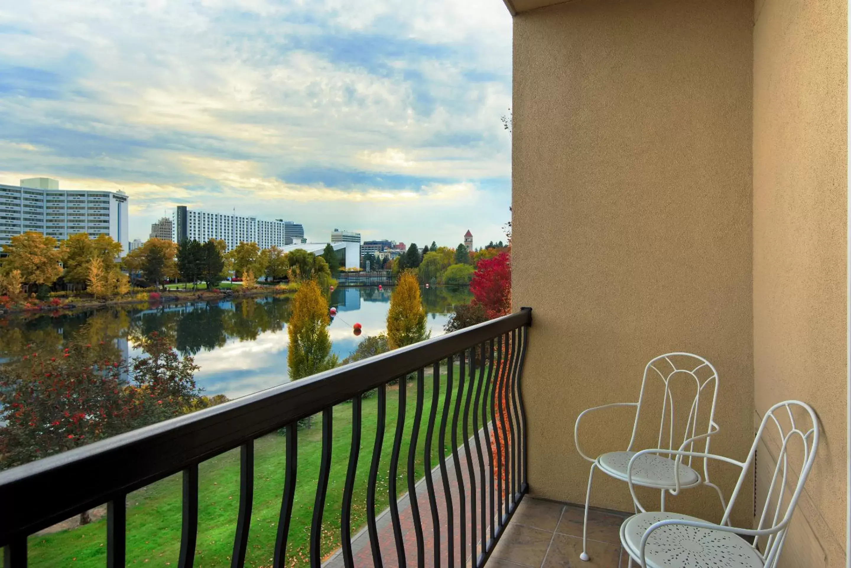 Balcony/Terrace in Oxford Suites Spokane Downtown