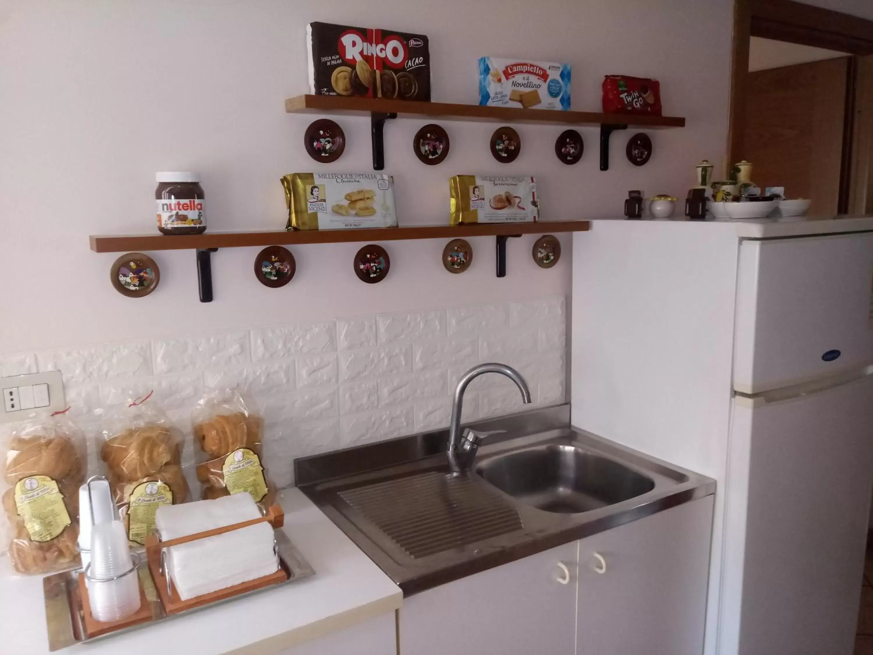 Kitchen/Kitchenette in B&B Mansarda