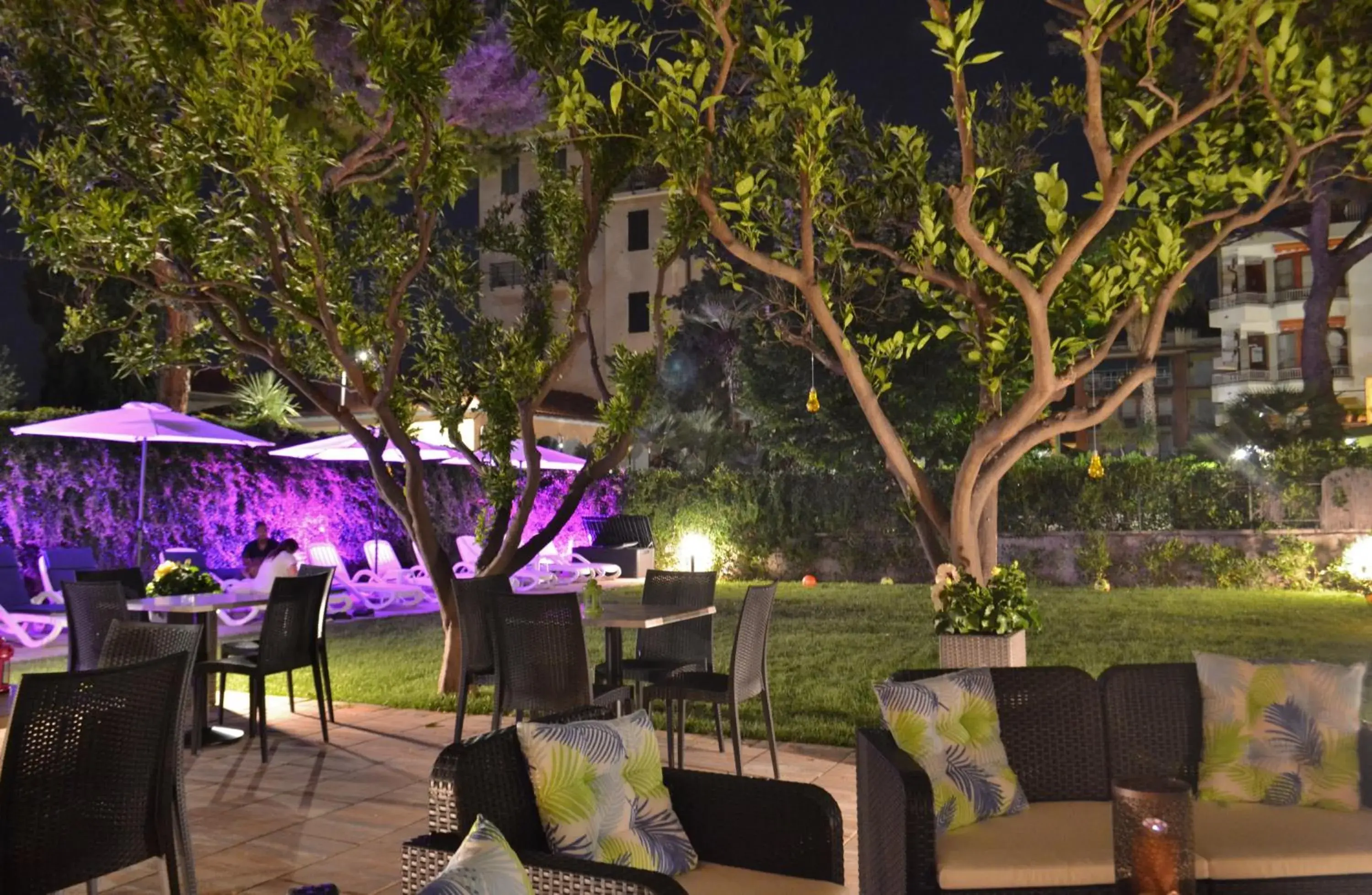 Garden, Restaurant/Places to Eat in Gold Hotel