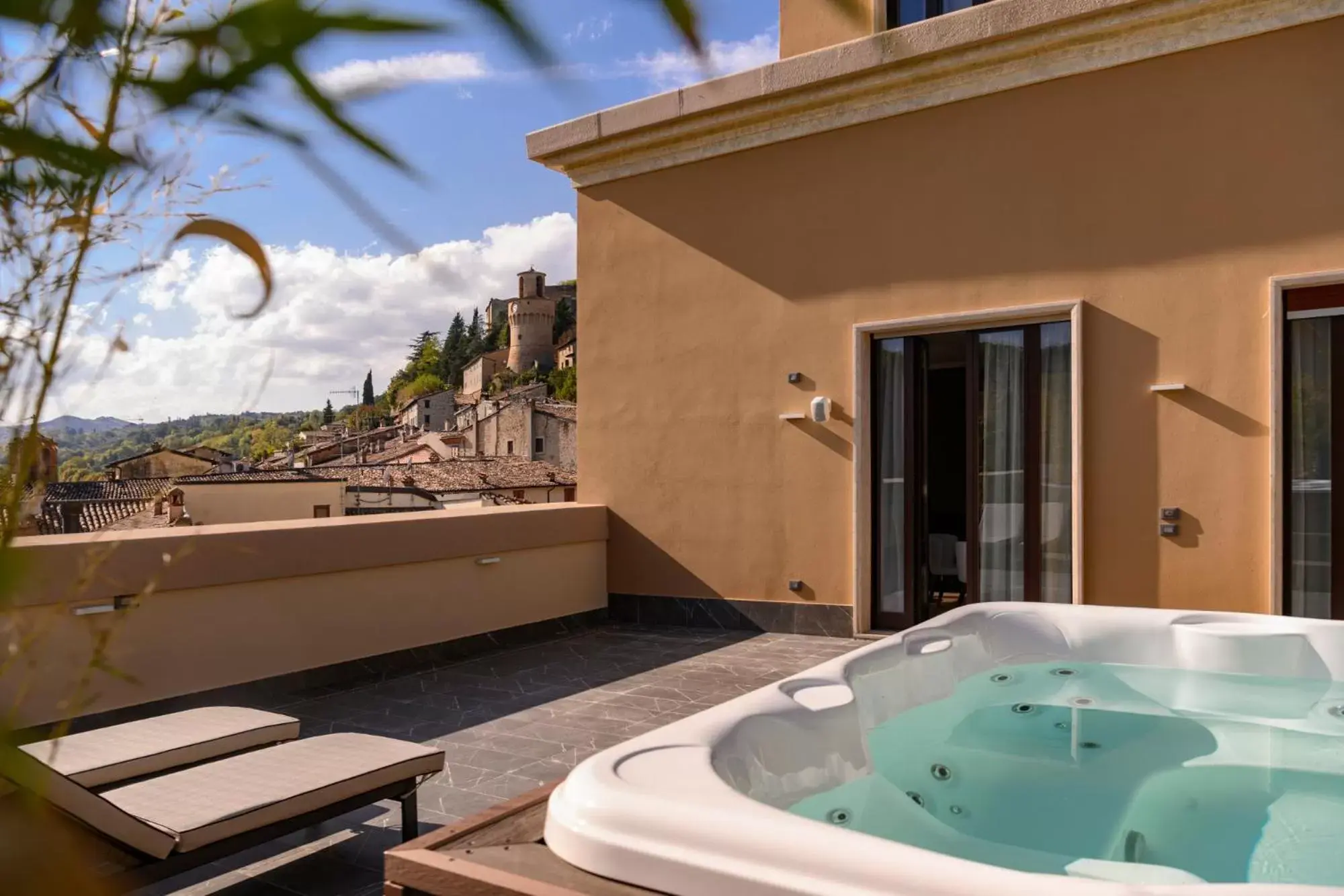 Balcony/Terrace in Grand Hotel Castrocaro Longlife Formula