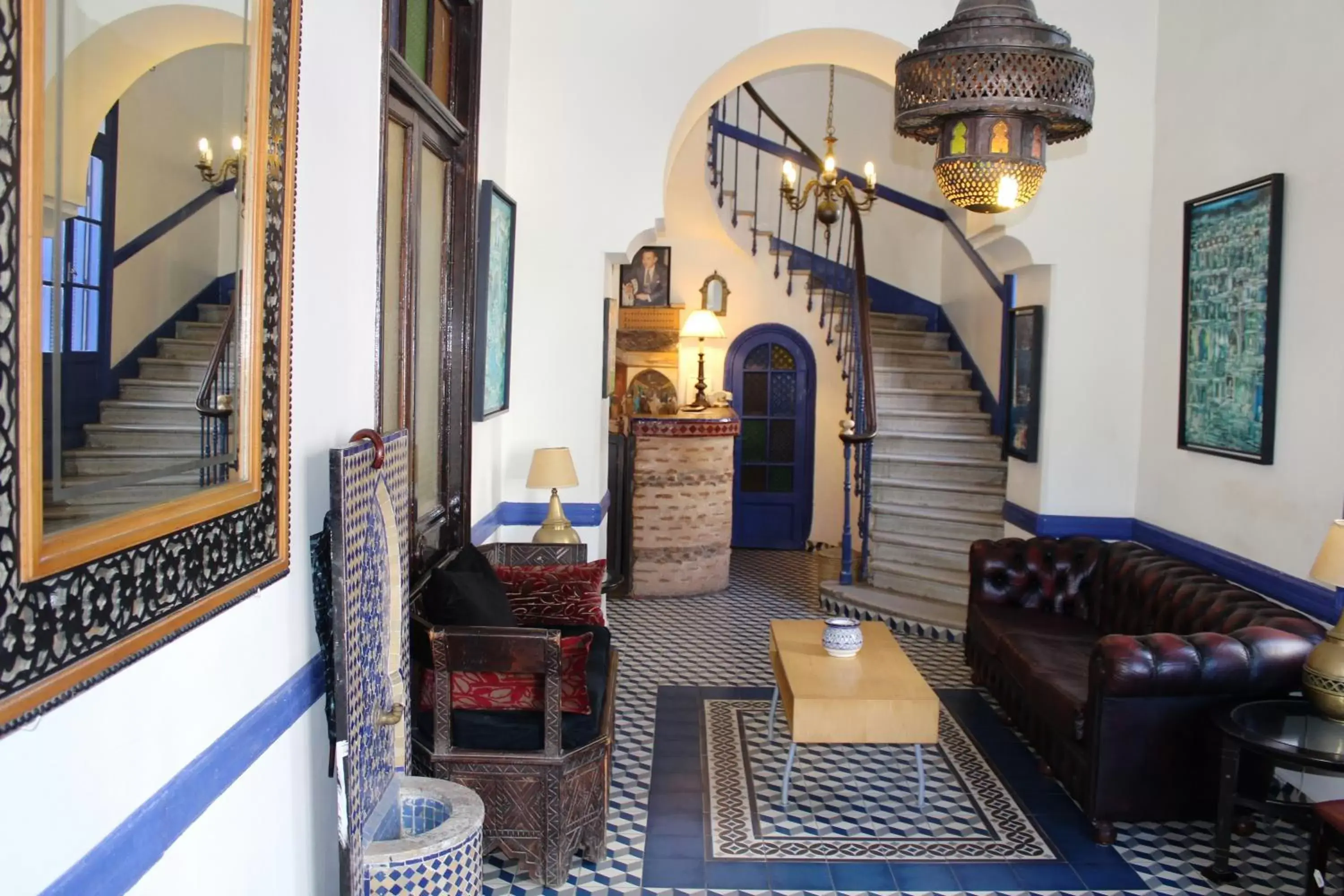 Lobby or reception, Seating Area in Hôtel Central