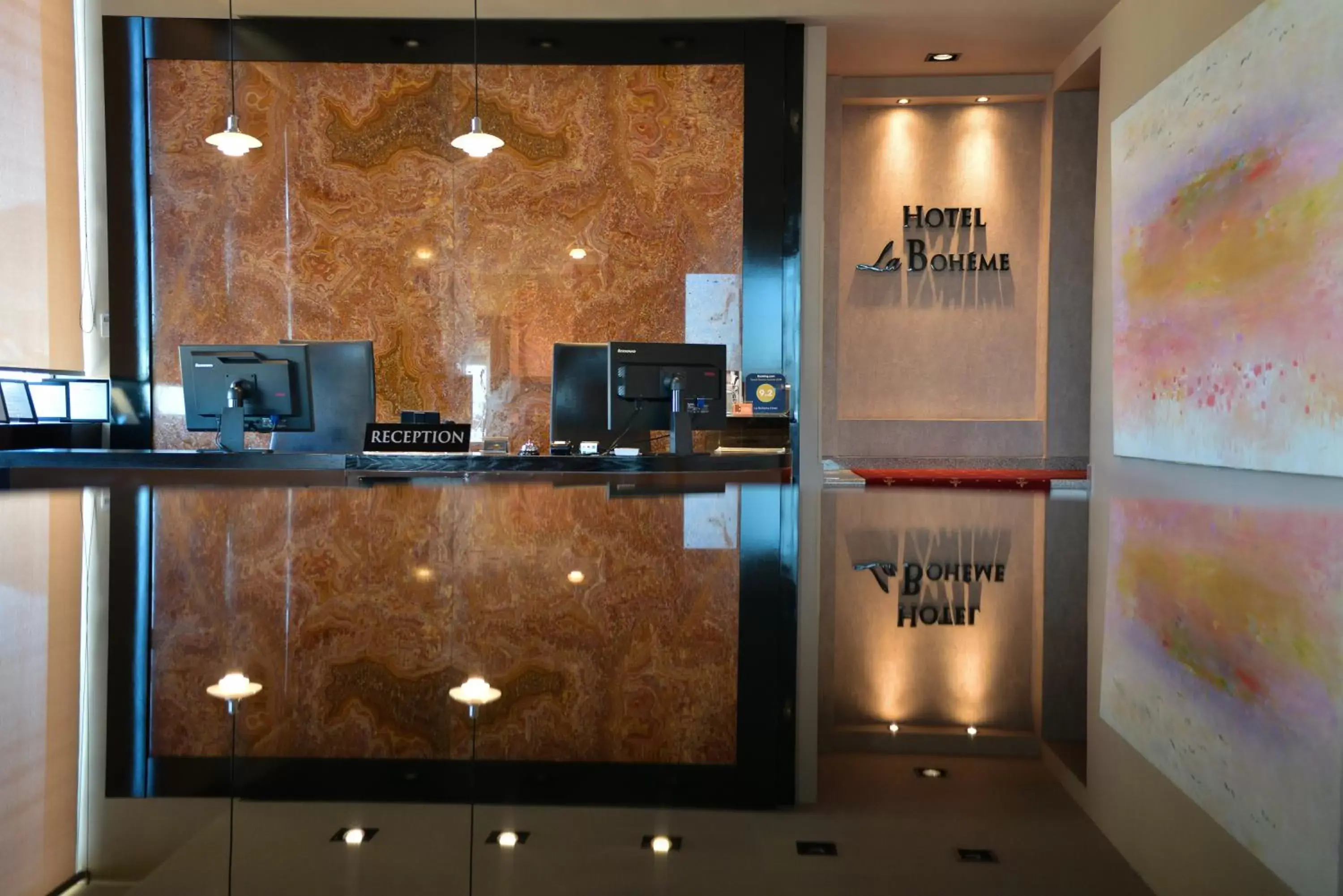 Lobby or reception in La Bohème Hotel Lobby or reception in La Bohème Hotel