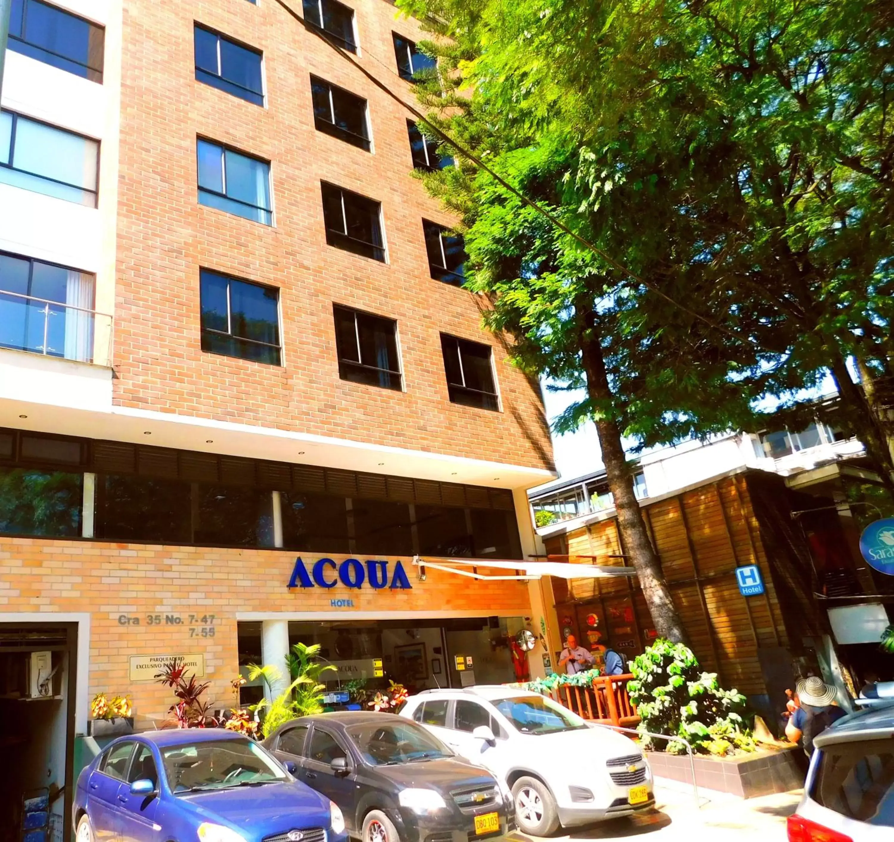 Property Building in Hotel Acqua Medellín