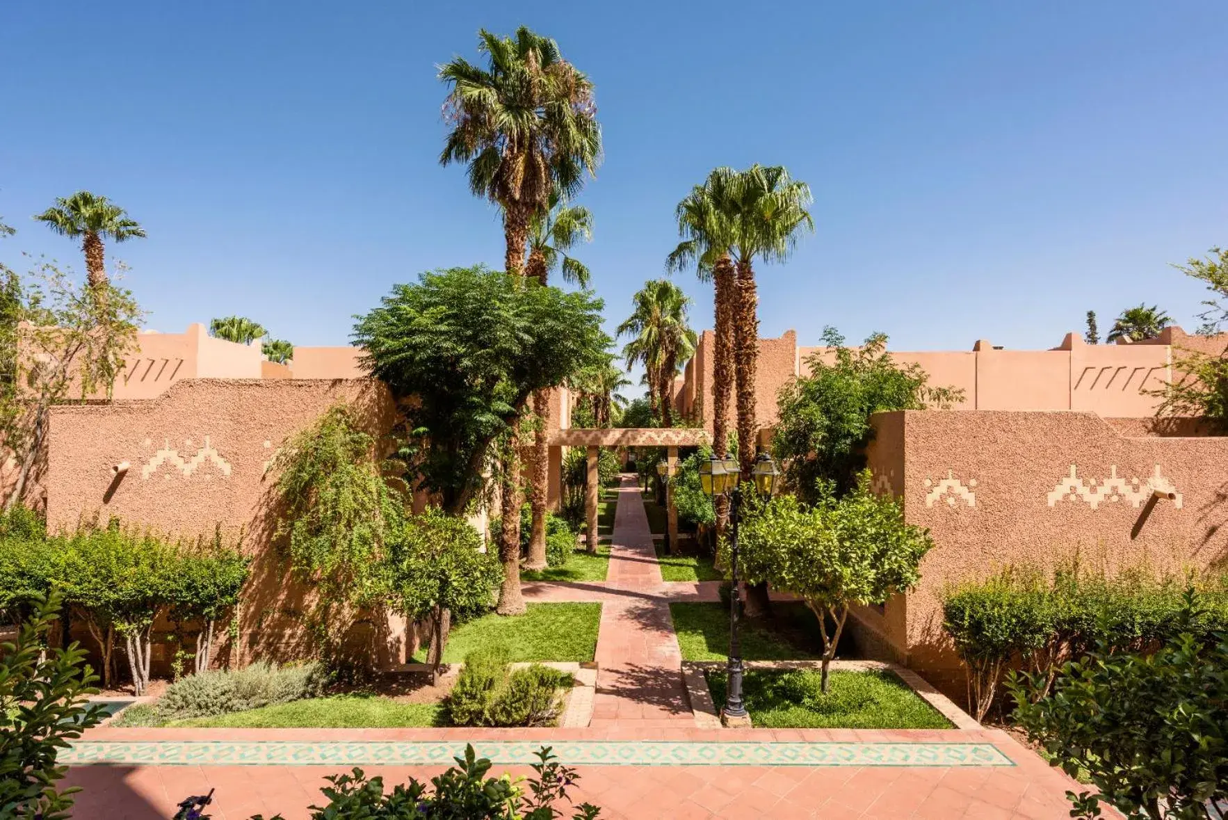 Patio, Property Building in Berbère Palace